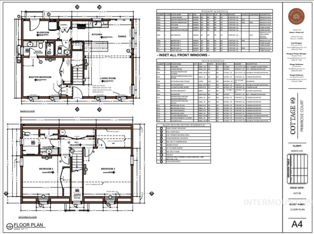 1633 Primrose Ct #9 "Lucent", Moscow, Idaho 83843, 3 Bedrooms, 2.5 Bathrooms, Residential For Sale, Price $485,000,MLS 98993622