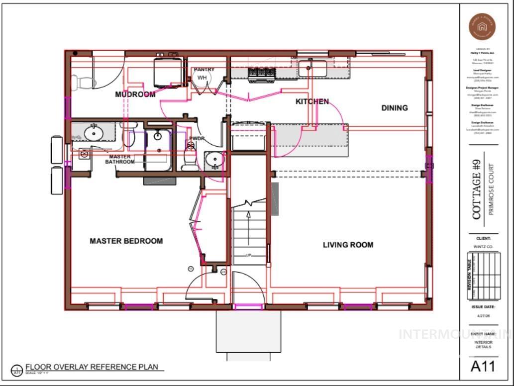 1633 Primrose Ct #9 "Lucent", Moscow, Idaho 83843, 3 Bedrooms, 2.5 Bathrooms, Residential For Sale, Price $485,000,MLS 98993622