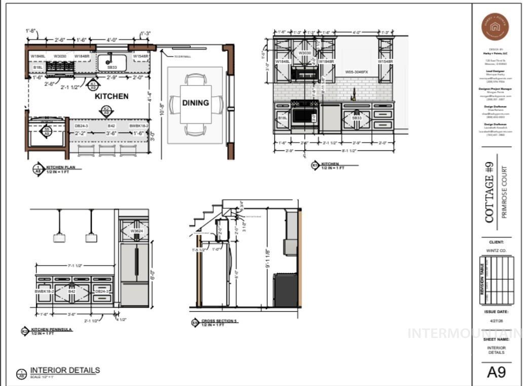 1633 Primrose Ct #9 "Lucent", Moscow, Idaho 83843, 3 Bedrooms, 2.5 Bathrooms, Residential For Sale, Price $485,000,MLS 98993622