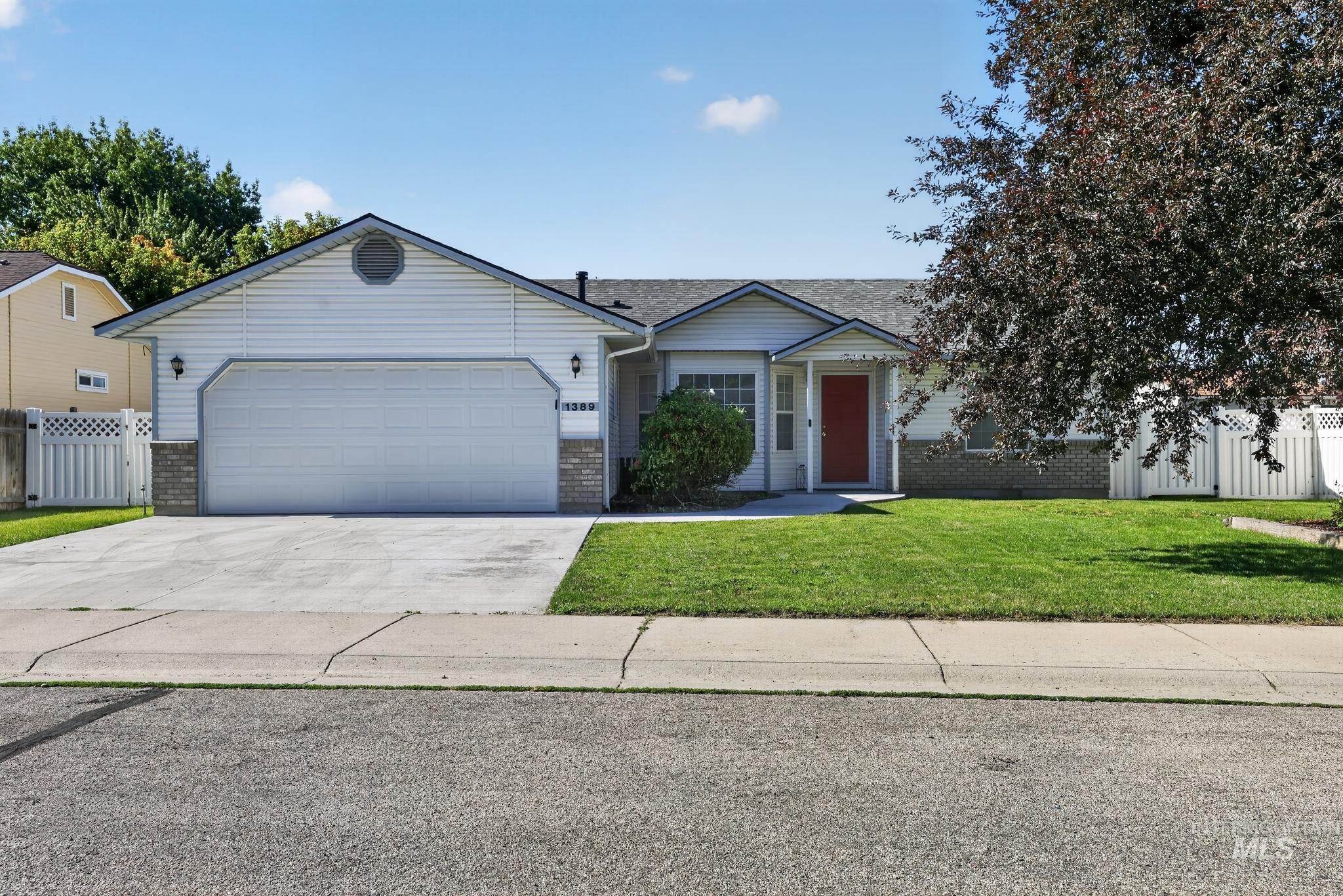 1389 E Tourmaline St, Meridian, Idaho 83646, 3 Bedrooms, 2 Bathrooms, Residential For Sale, Price $420,000, 98993666