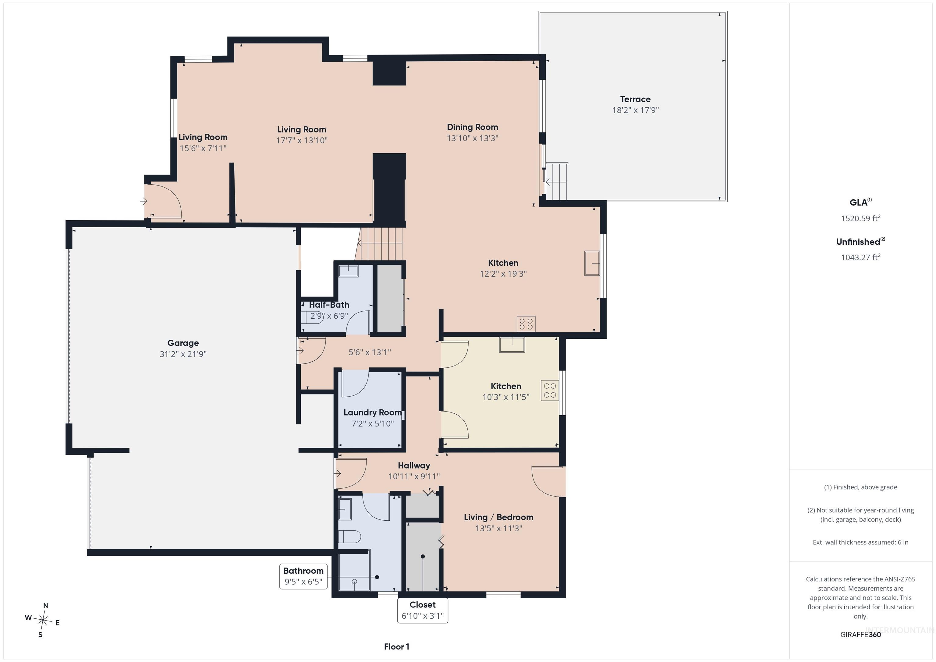 1032 Millwood Ave, Middleton, Idaho 83644, 6 Bedrooms, 3.5 Bathrooms, Residential For Sale, Price $599,000,MLS 98993749