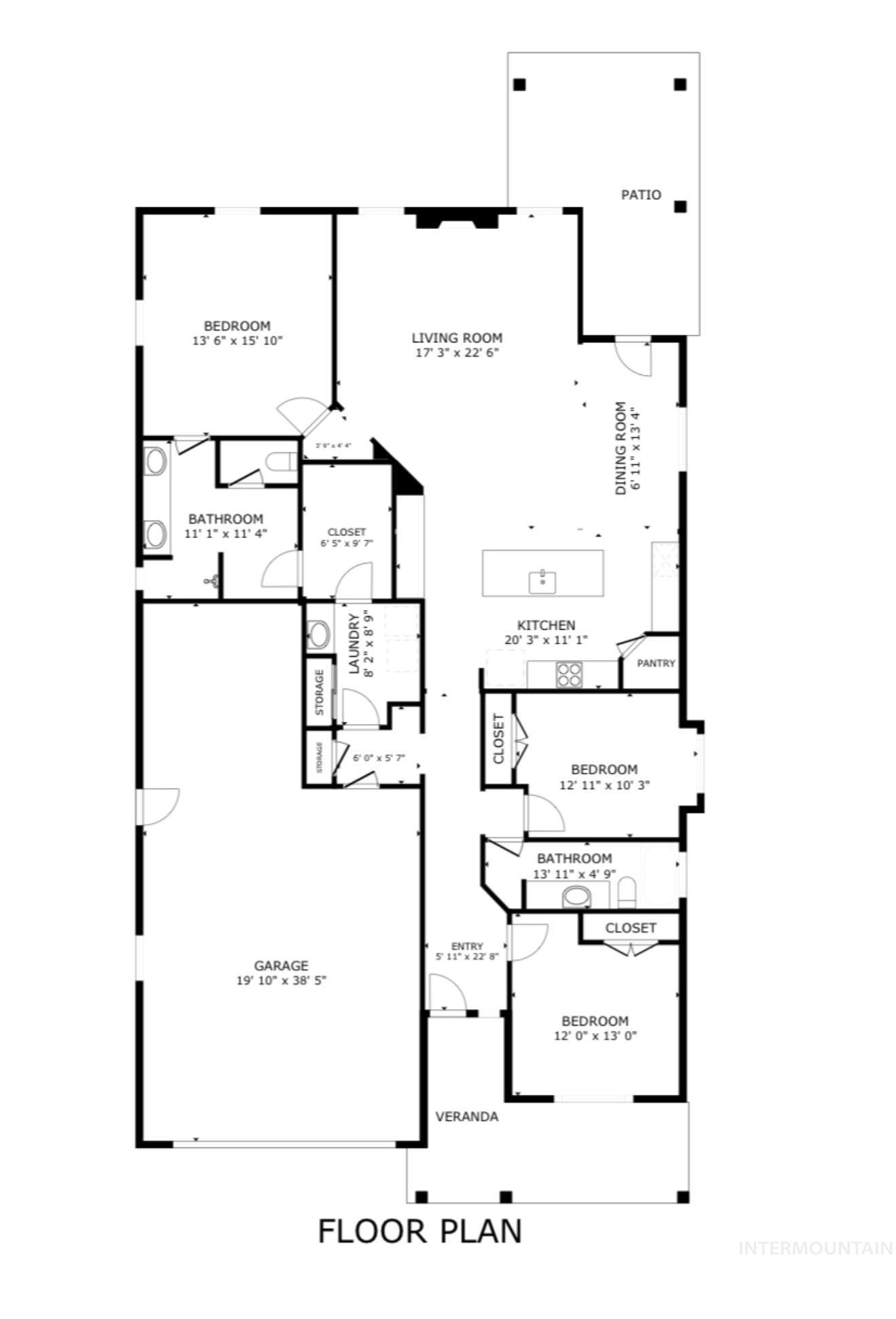 440 S Radiator Way, Boise, Idaho 83716, 3 Bedrooms, 2 Bathrooms, Residential For Sale, Price $555,000,MLS 98994013