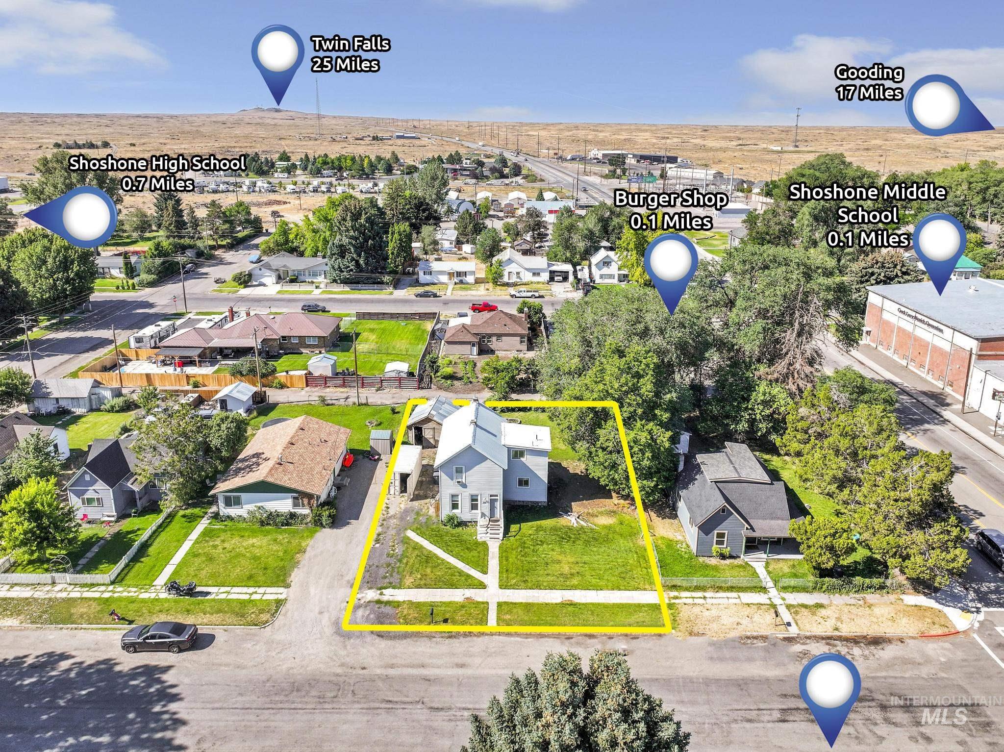 108 E C St, Shoshone, Idaho 83352, 4 Bedrooms, 2 Bathrooms, Residential For Sale, Price $249,000,MLS 98994242