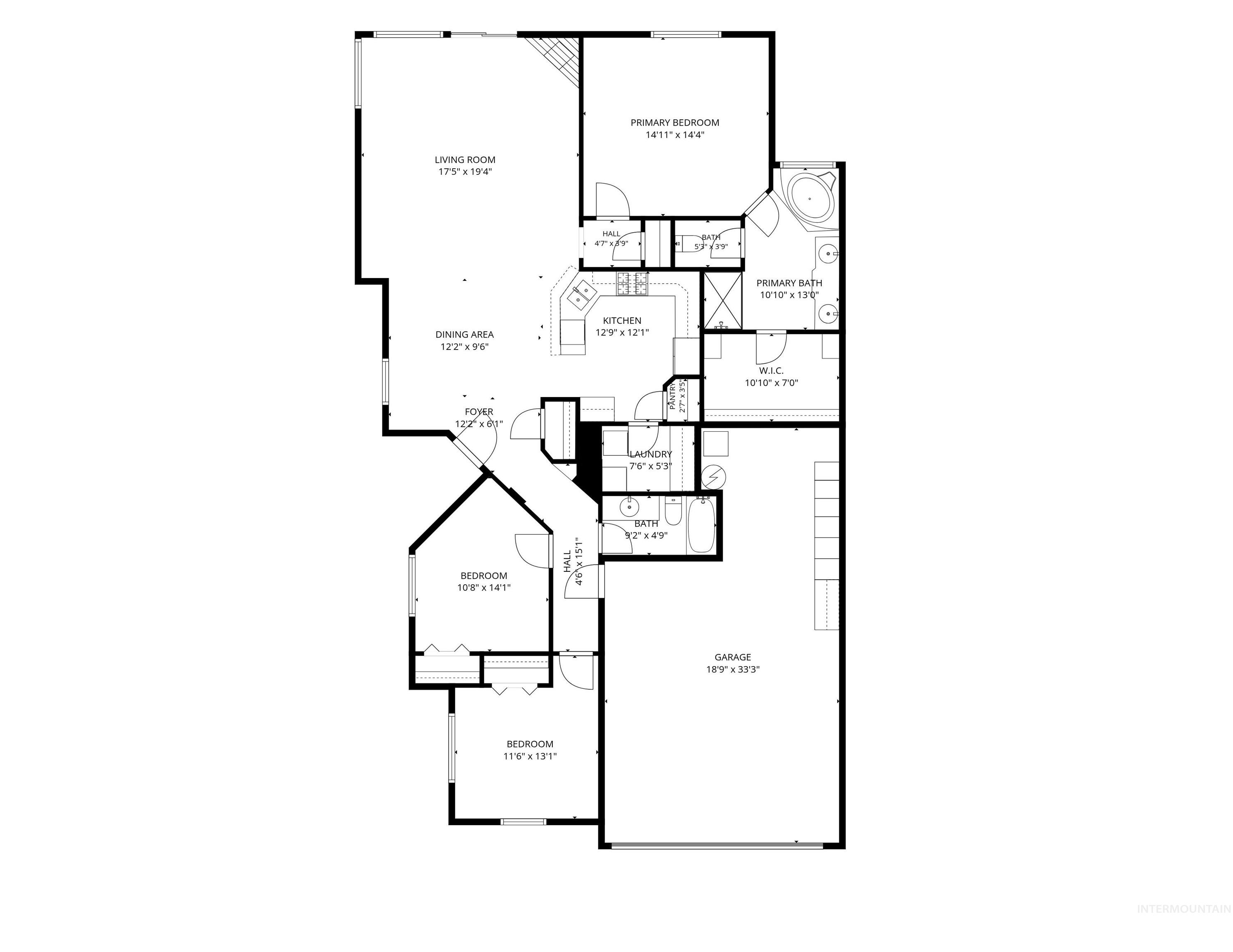 2597 E Satterfield St, Meridian, Idaho 83646, 3 Bedrooms, 2 Bathrooms, Residential For Sale, Price $484,900,MLS 98994382