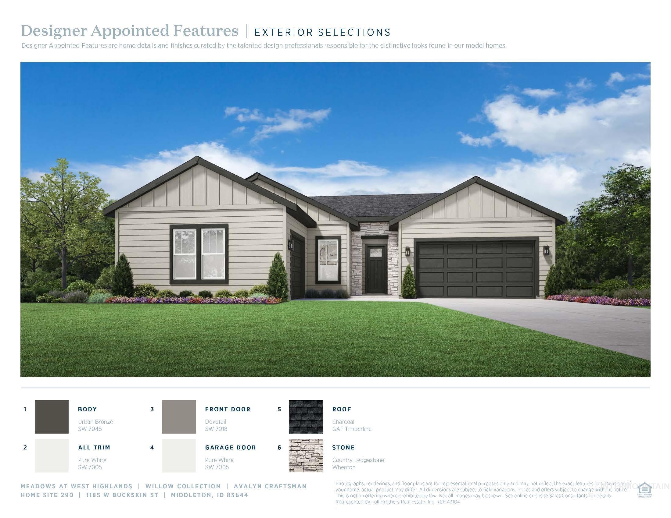 1185 W Buckskin St, Middleton, Idaho 83644, 3 Bedrooms, 2.5 Bathrooms, Residential For Sale, Price $649,000,MLS 98994567