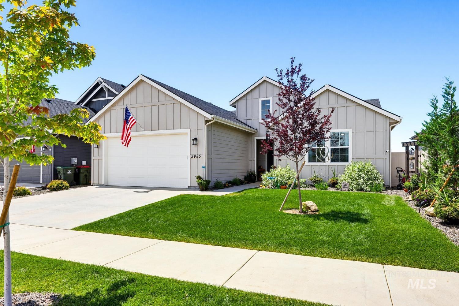 5485 N Patimos Ave, Meridian, Idaho 83646, 4 Bedrooms, 2 Bathrooms, Residential For Sale, Price $579,000,MLS 98994584