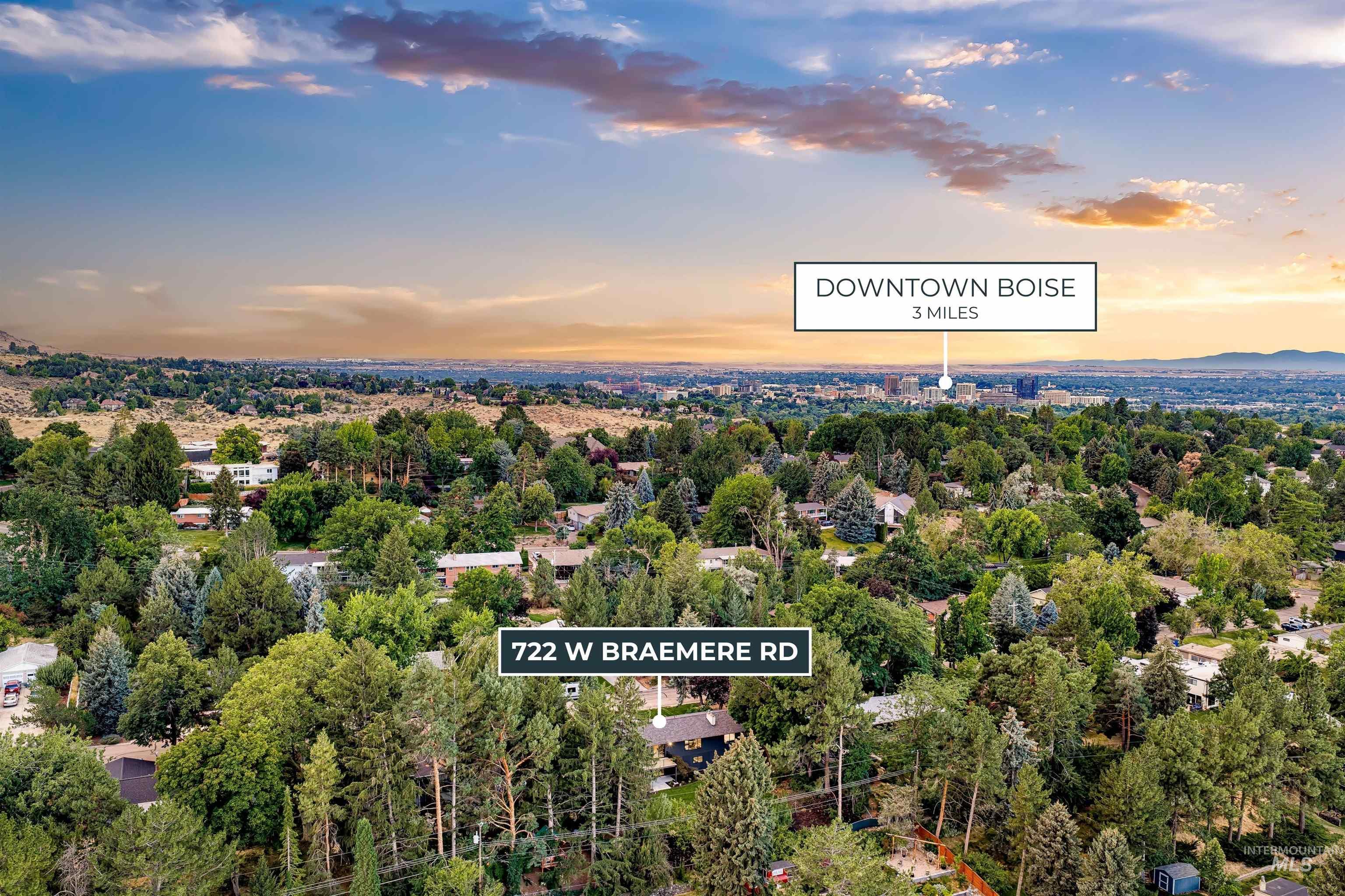 722 W Braemere Road, Boise, Idaho 83702, 5 Bedrooms, 4.5 Bathrooms, Residential For Sale, Price $1,495,000, 98994690