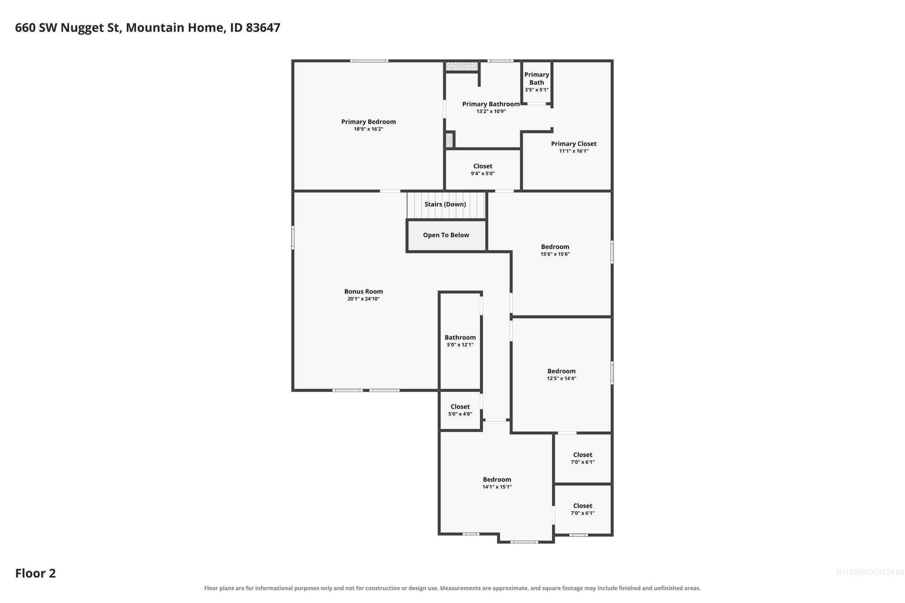 660 SW Nugget Street, Mountain Home, Idaho 83647, 5 Bedrooms, 2.5 Bathrooms, Residential For Sale, Price $509,900, 98994875