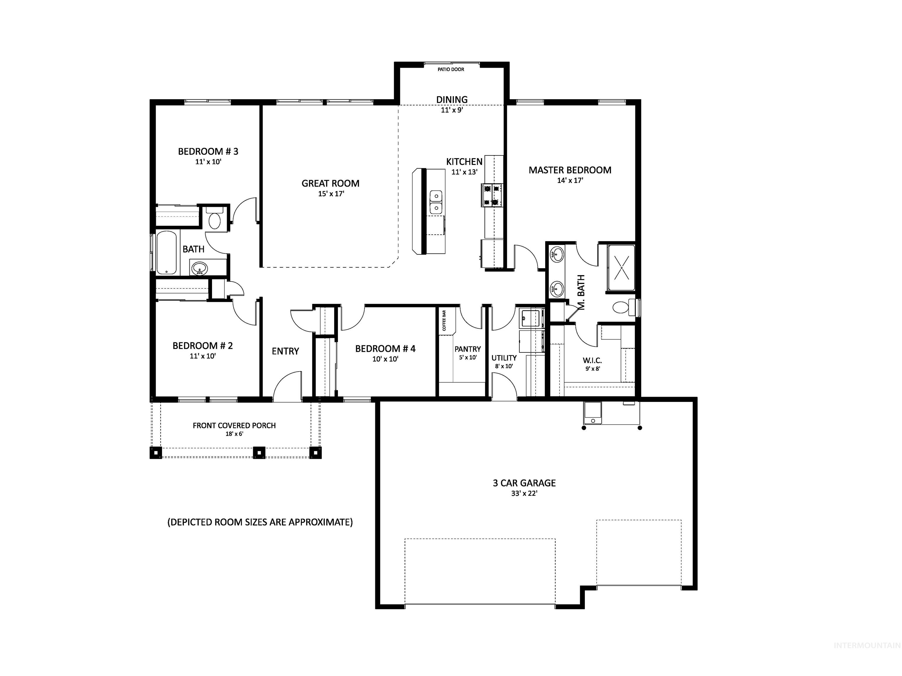 1350 Dawn St, Weiser, Idaho 83672, 4 Bedrooms, 2 Bathrooms, Residential For Sale, Price $404,999, 98994884