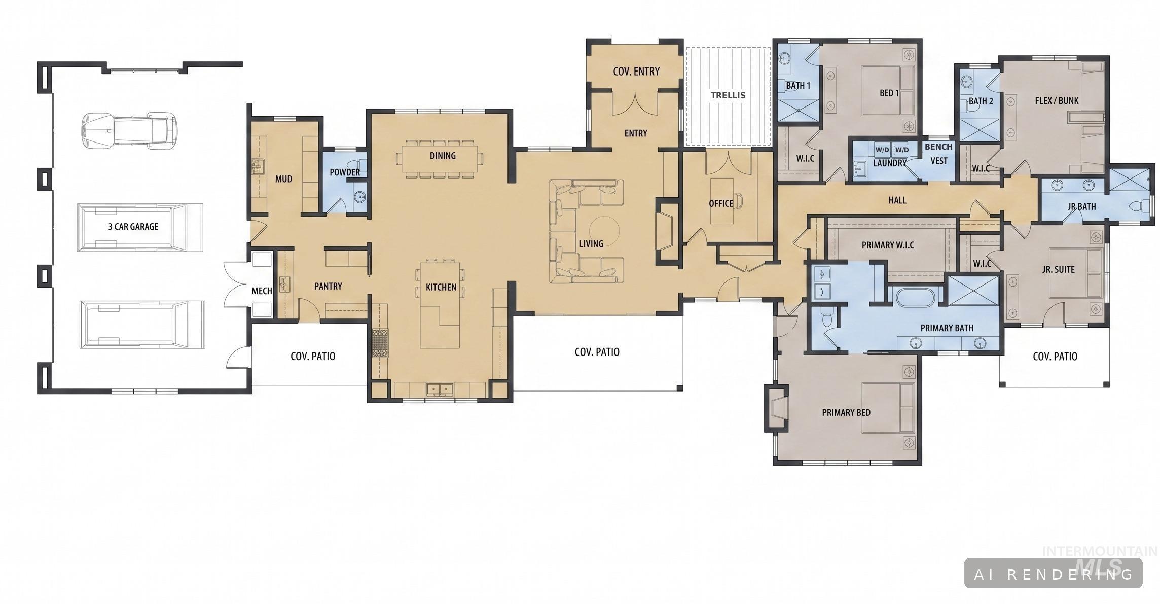 9799 N Springer Lane, Eagle, Idaho 83616, 4 Bedrooms, 4.5 Bathrooms, Residential For Sale, Price $2,950,000, 98995034