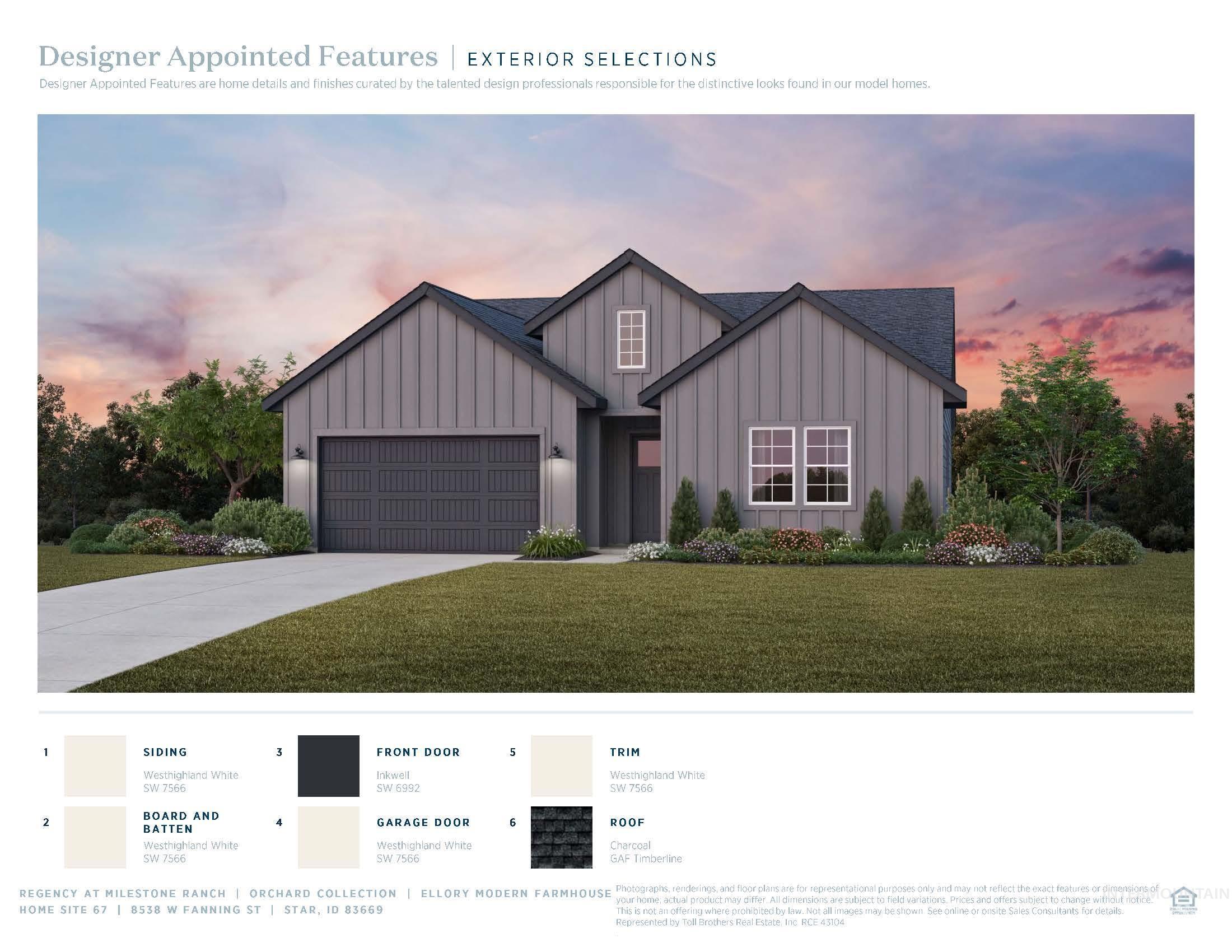 8538 W Fanning St, Star, Idaho 83669, 3 Bedrooms, 3 Bathrooms, Residential For Sale, Price $684,000, 98995059