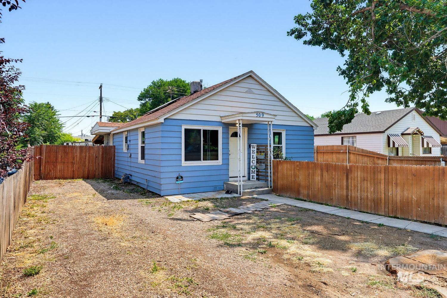 509 E Elgin Street, Caldwell, Idaho 83605, 3 Bedrooms, 1 Bathroom, Residential For Sale, Price $289,990, 98995099