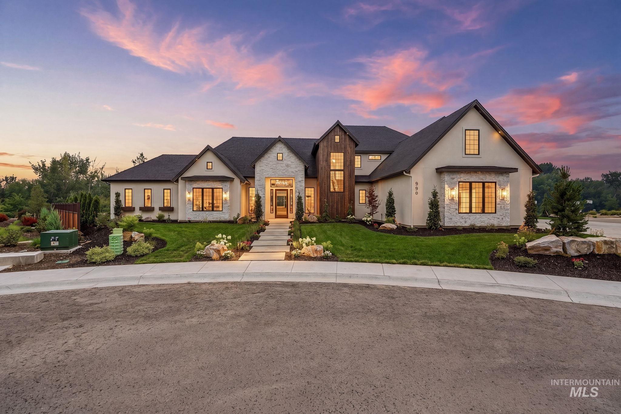 996 S Waning Lane, Eagle, Idaho 83616, 4 Bedrooms, 6.5 Bathrooms, Residential For Sale, Price $3,395,000, 98995104