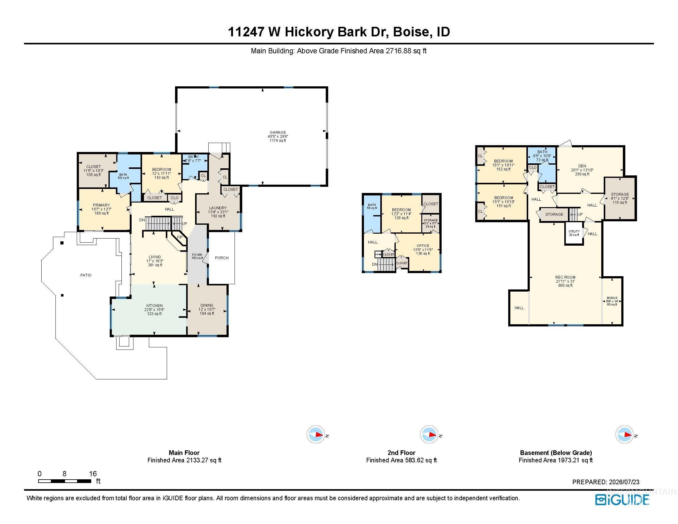 11247 W Hickory Bark Drive, Boise, Idaho 83713, 5 Bedrooms, 4 Bathrooms, Residential For Sale, Price $925,000,MLS 98995112