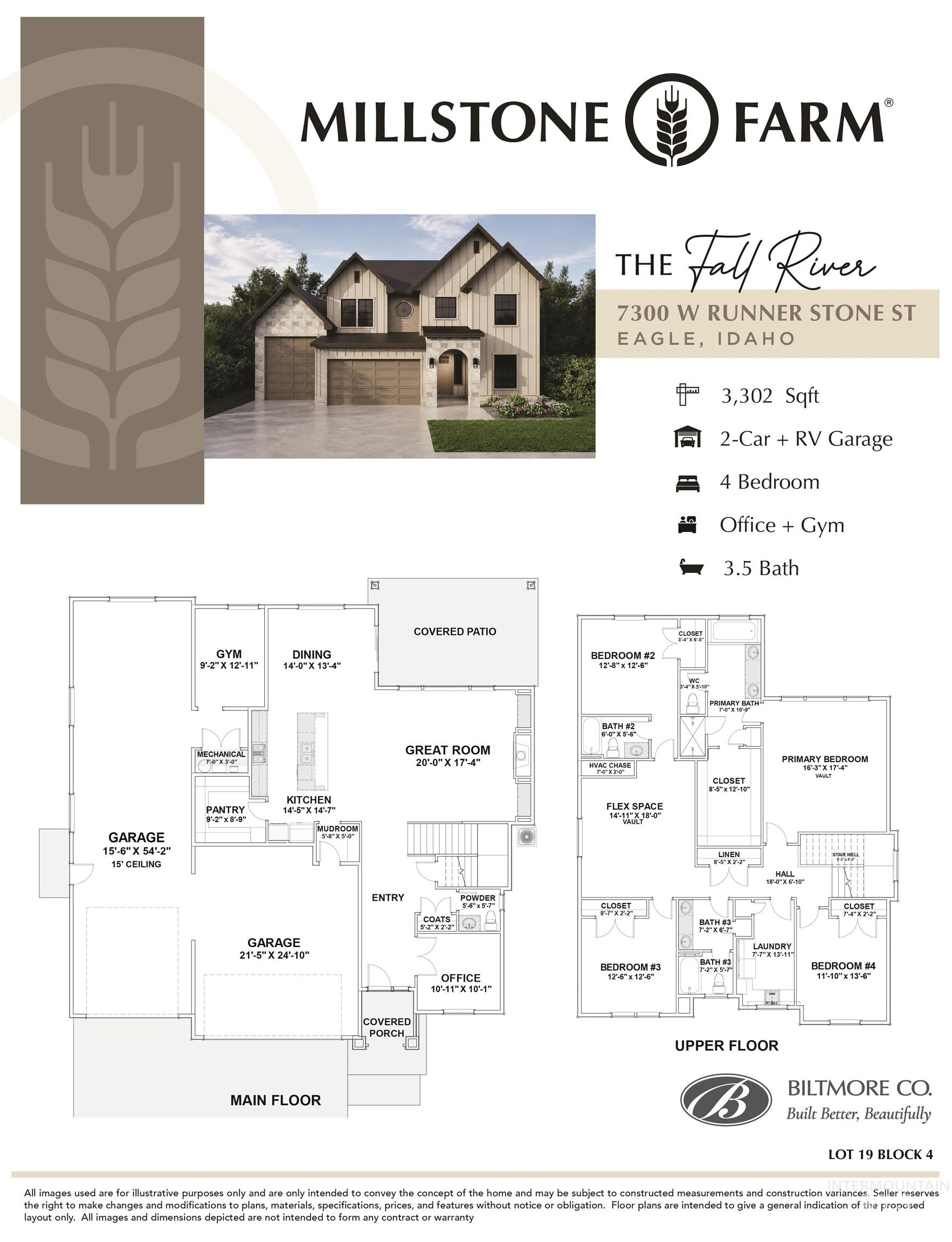 7300 W Runner Stone St, Eagle, Idaho 83616, 4 Bedrooms, 3.5 Bathrooms, Residential For Sale, Price $1,049,900,MLS 98995130