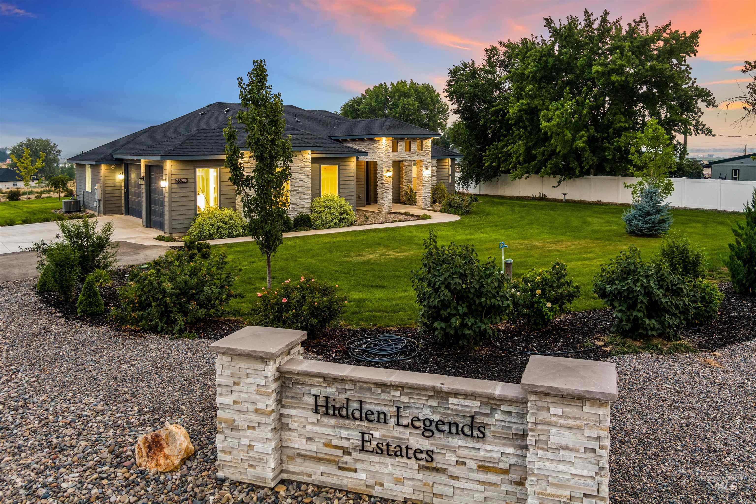 23985 Legends Lane, Caldwell, Idaho 83607, 4 Bedrooms, 3 Bathrooms, Residential For Sale, Price $898,000, 98995169