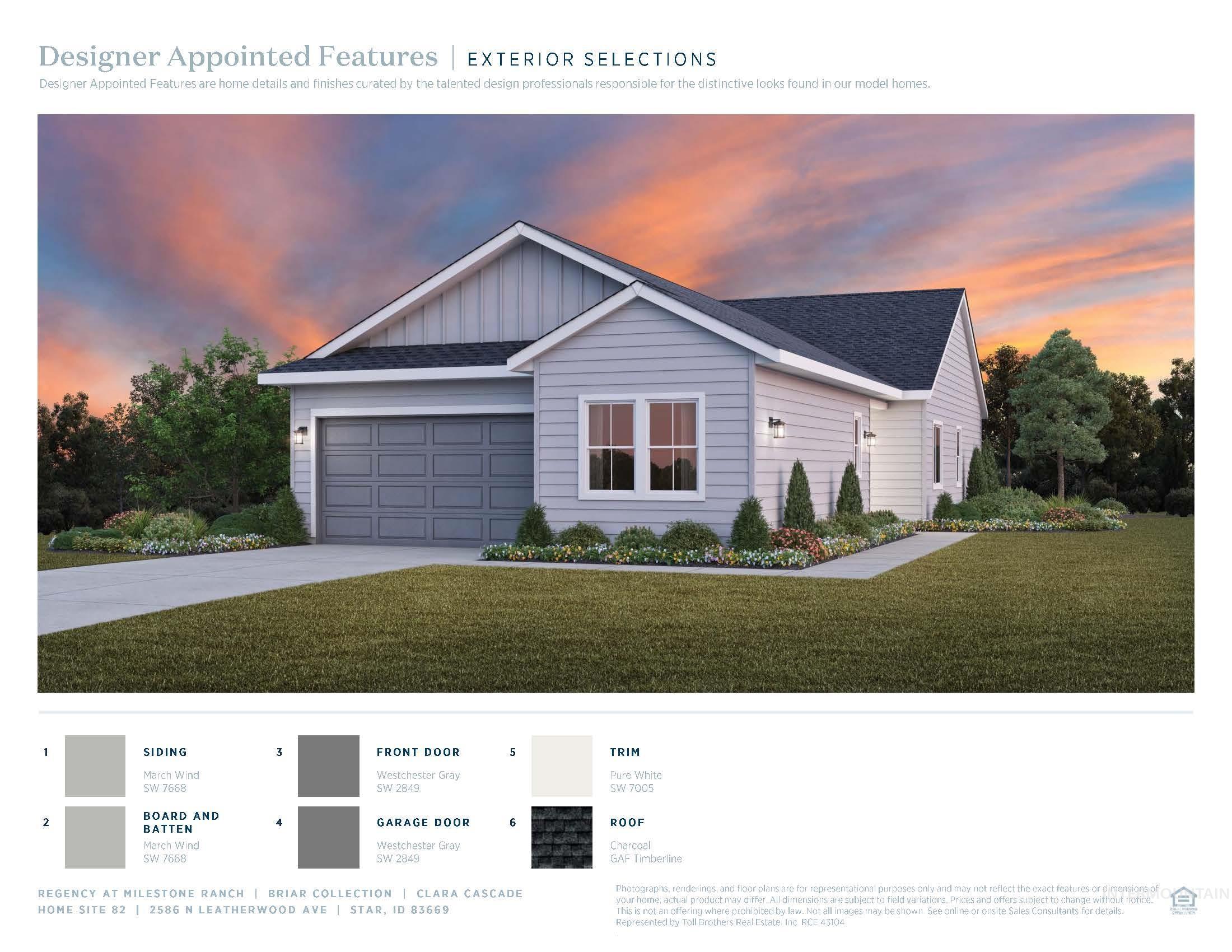 2586 N Leatherwood Ave, Star, Idaho 83669, 2 Bedrooms, 2 Bathrooms, Residential For Sale, Price $545,000,MLS 98995187