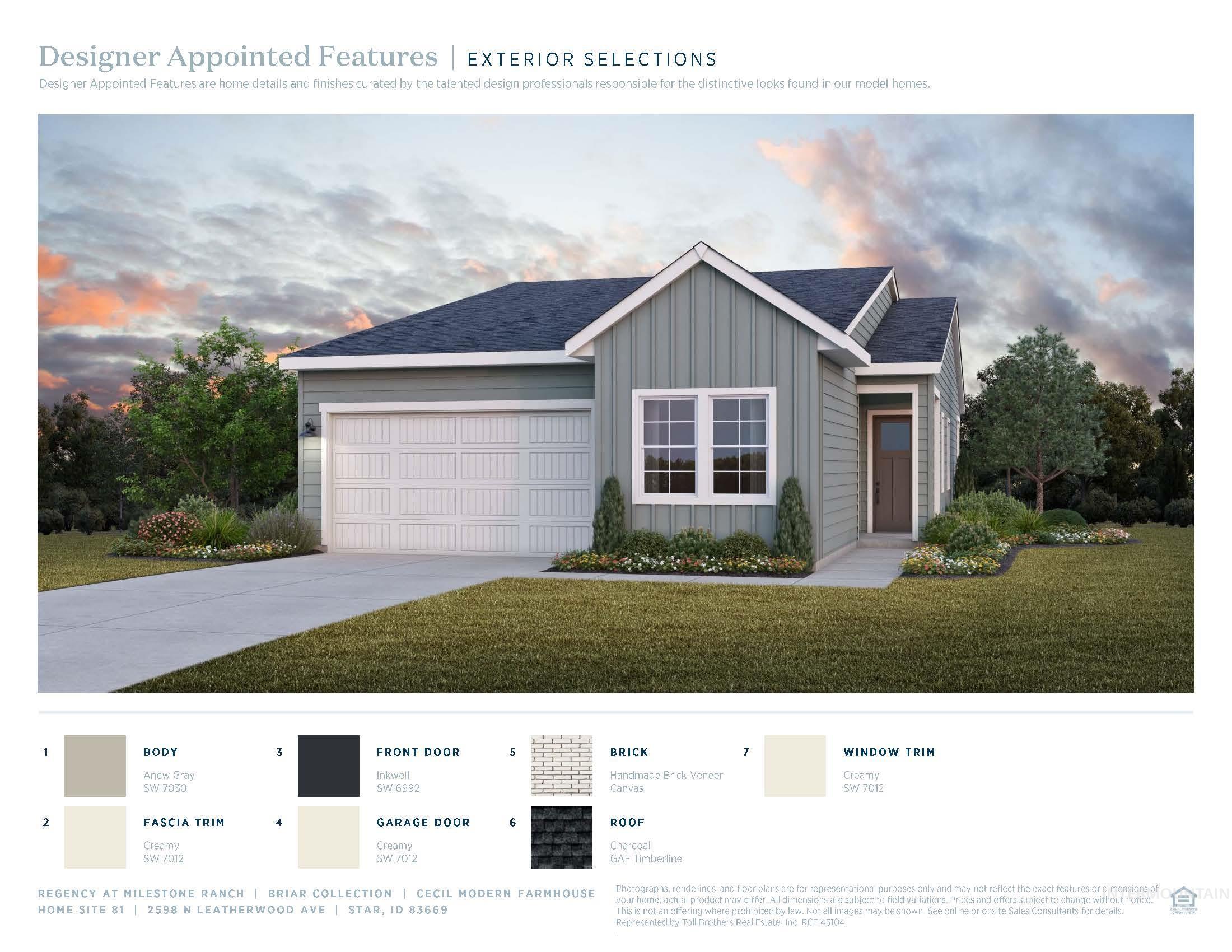 2598 N Leatherwood Ave, Star, Idaho 83669, 2 Bedrooms, 2 Bathrooms, Residential For Sale, Price $565,000,MLS 98995198