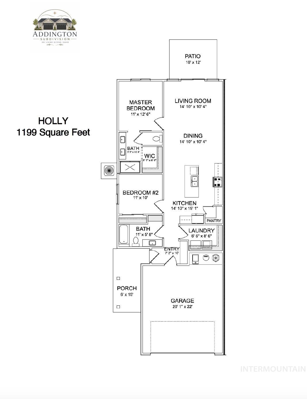 11908 W Joslyn Lane, Star, Idaho 83669, 2 Bedrooms, 2 Bathrooms, Residential For Sale, Price $439,900,MLS 98995199