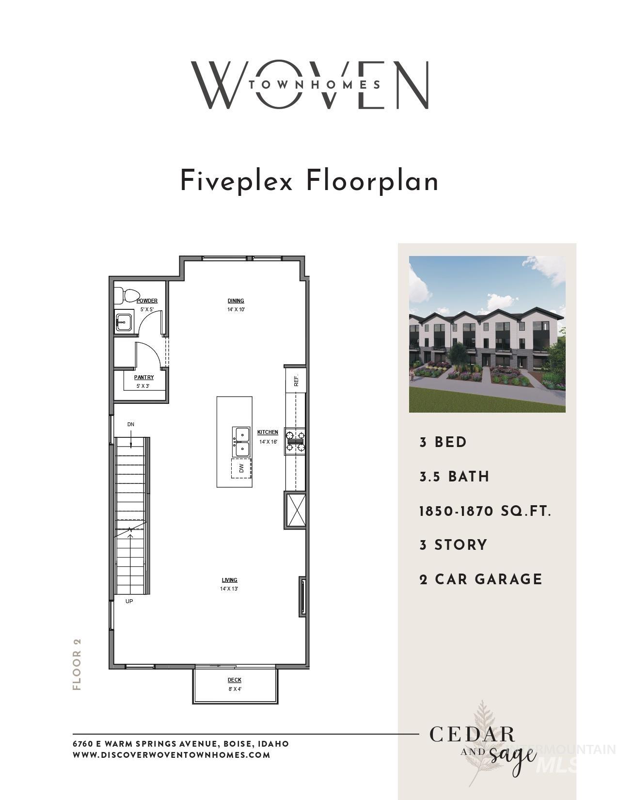 5077 S Boven Ave, Boise, Idaho 83716, 3 Bedrooms, 2.5 Bathrooms, Residential For Sale, Price $599,900, 98995390