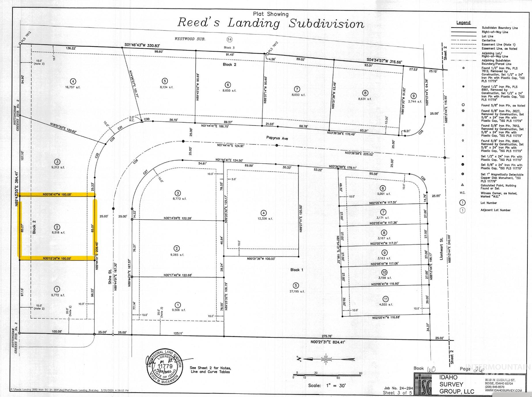 782 Shire Street, Middleton, Idaho 83644, Land For Sale, Price $165,000, 98995400