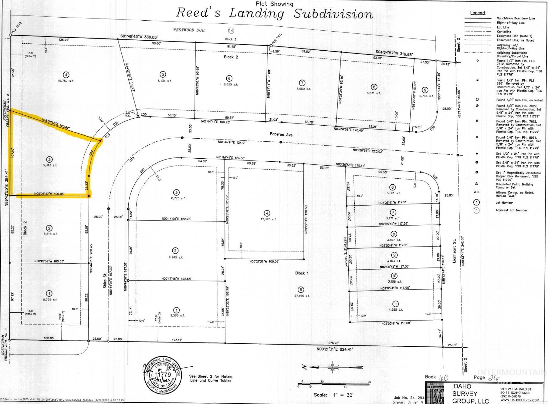 768 Shire Street, Middleton, Idaho 83644, Land For Sale, Price $165,000, 98995407