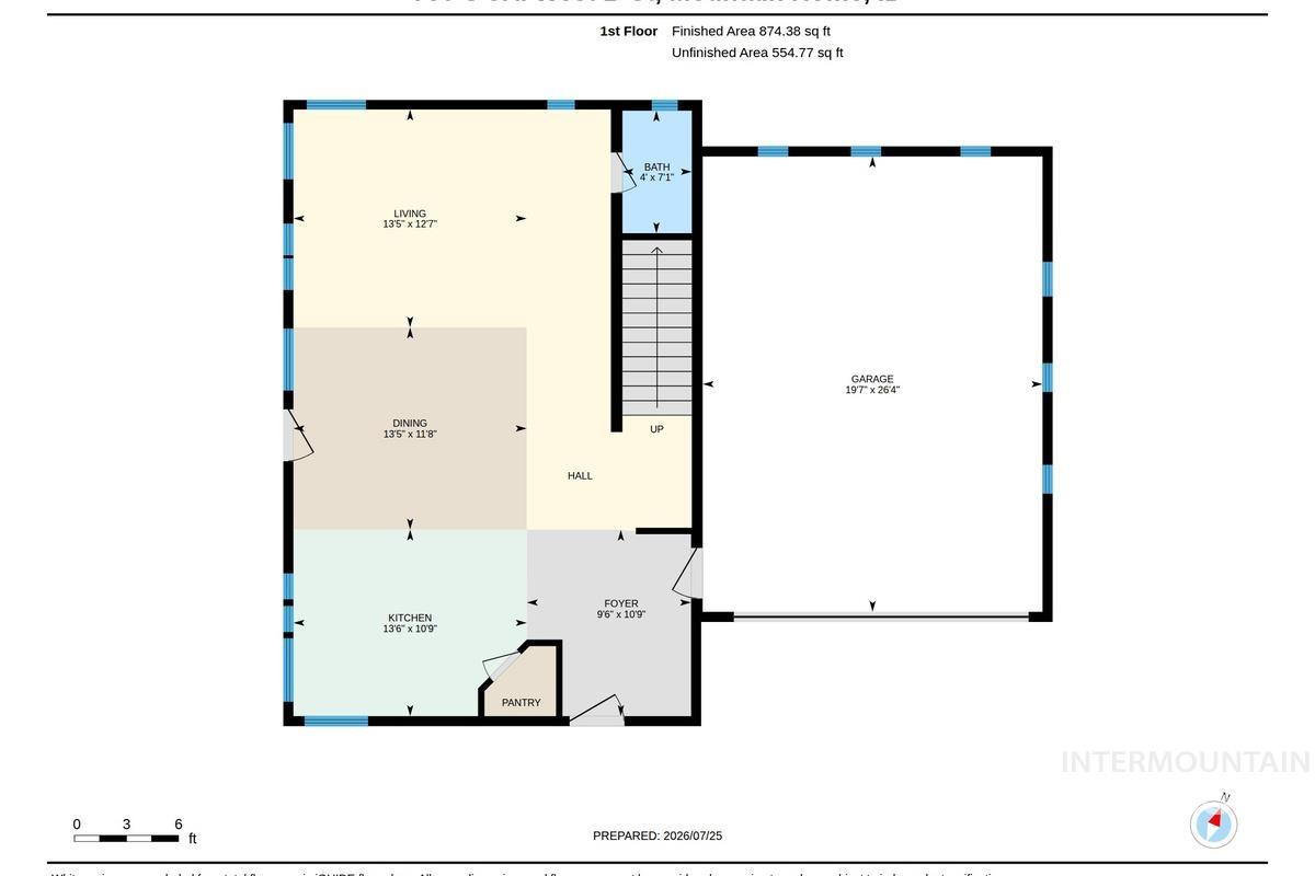 750 S 3rd W. B, Mountain Home, Idaho 83647, 4 Bedrooms, 2.5 Bathrooms, Residential For Sale, Price $409,999, 98995482