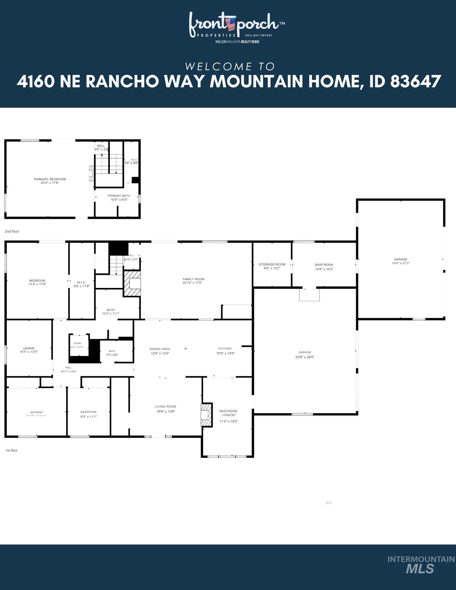 4160 NE Rancho Way, Mountain Home, Idaho 83647, 4 Bedrooms, 3 Bathrooms, Residential For Sale, Price $750,000, 98995493