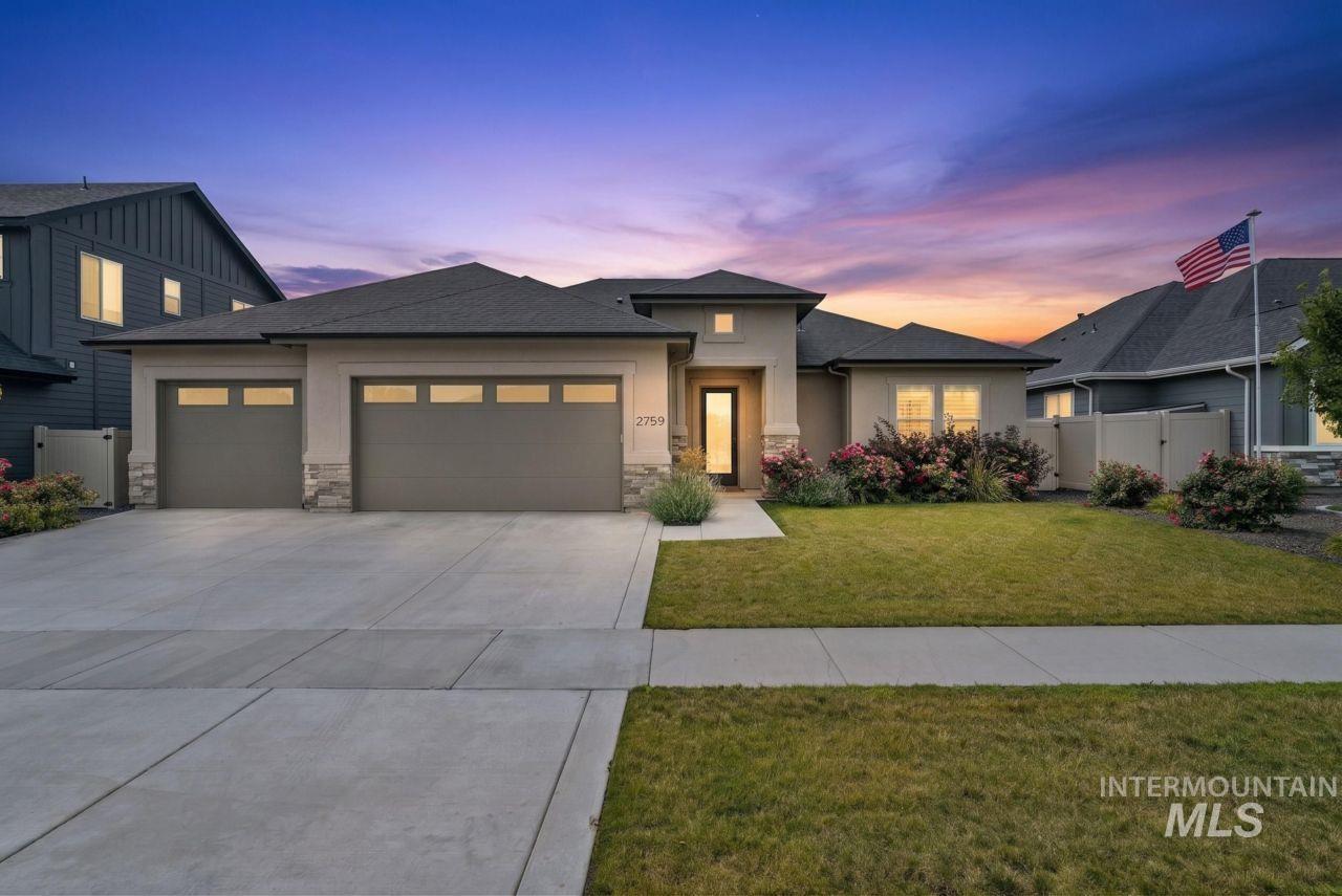 2759 E Sawtelle Peak St, Meridian, Idaho 83642, 4 Bedrooms, 2.5 Bathrooms, Residential For Sale, Price $865,000,MLS 98995581