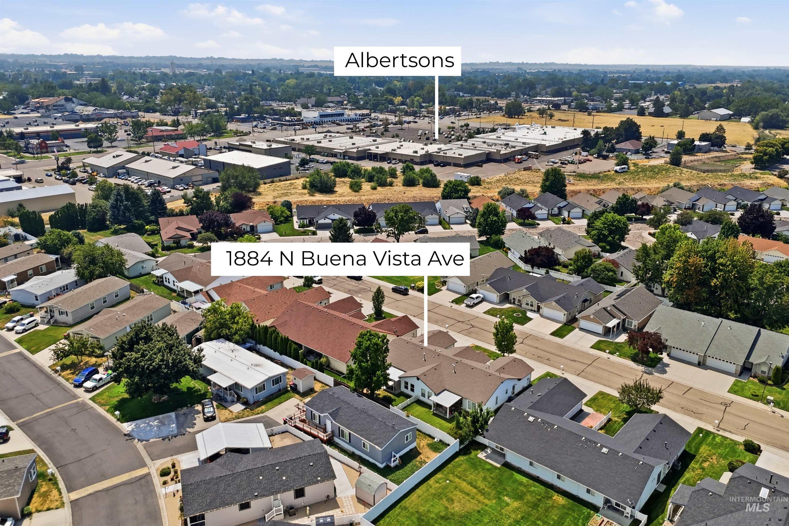 1884 N Buena Vista Ave., Meridian, Idaho 83646, 2 Bedrooms, 2 Bathrooms, Residential For Sale, Price $370,000,MLS 98995723