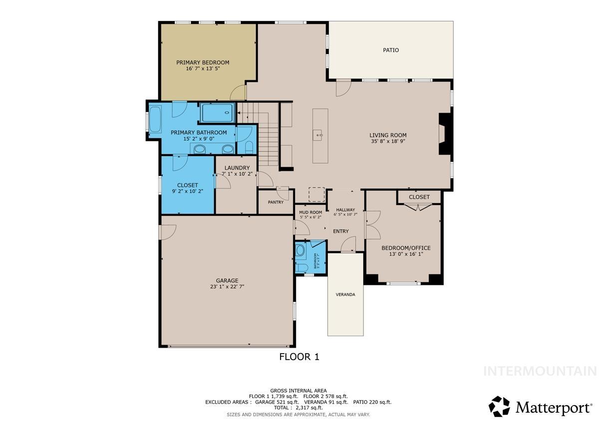 72 S Ravine Way, Nampa, Idaho 83687, 3 Bedrooms, 2.5 Bathrooms, Residential For Sale, Price $595,000,MLS 98995913