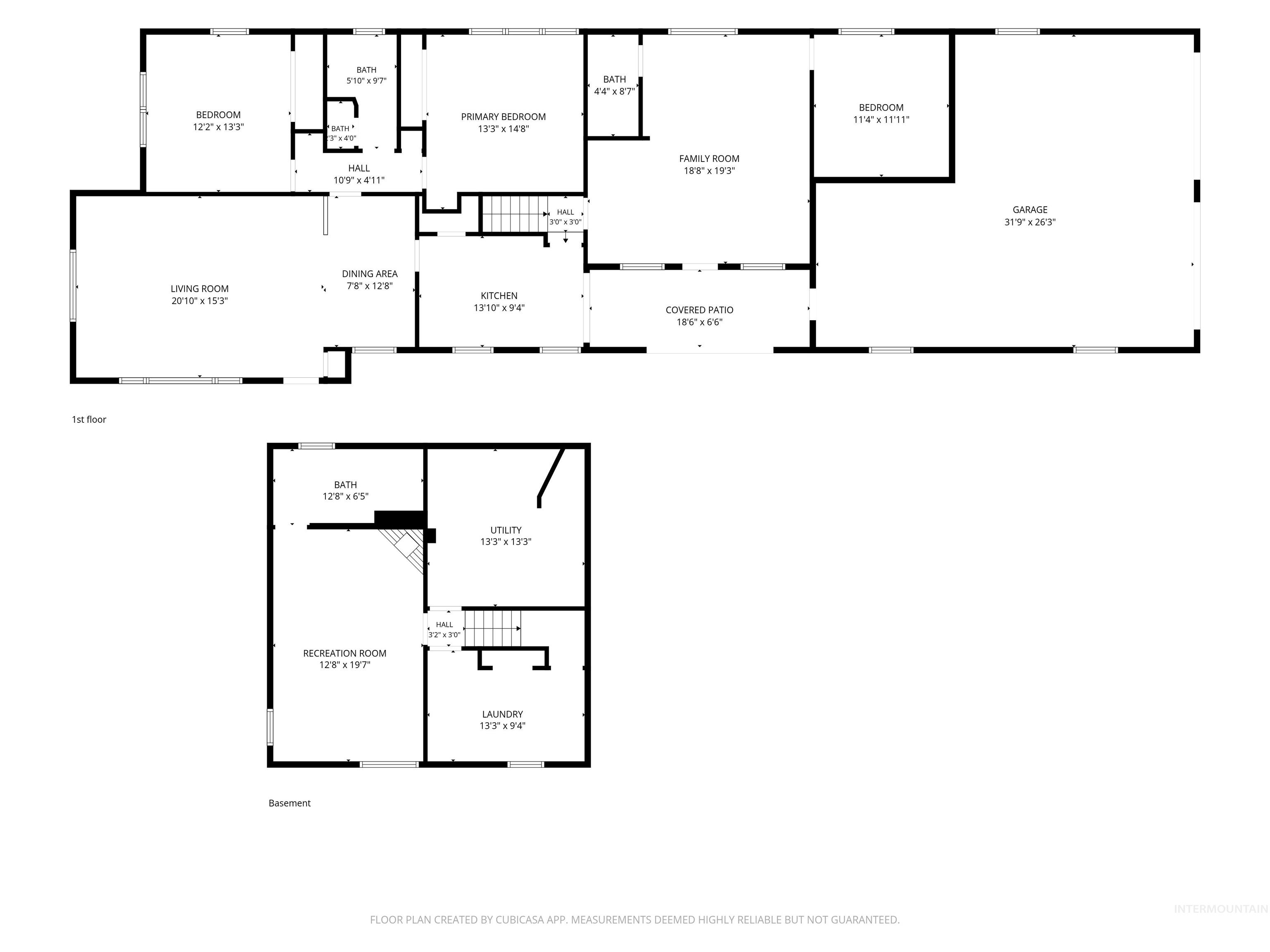 161 8th Ave E, Twin Falls, Idaho 83301, 4 Bedrooms, 2.5 Bathrooms, Residential For Sale, Price $363,000,MLS 98996059