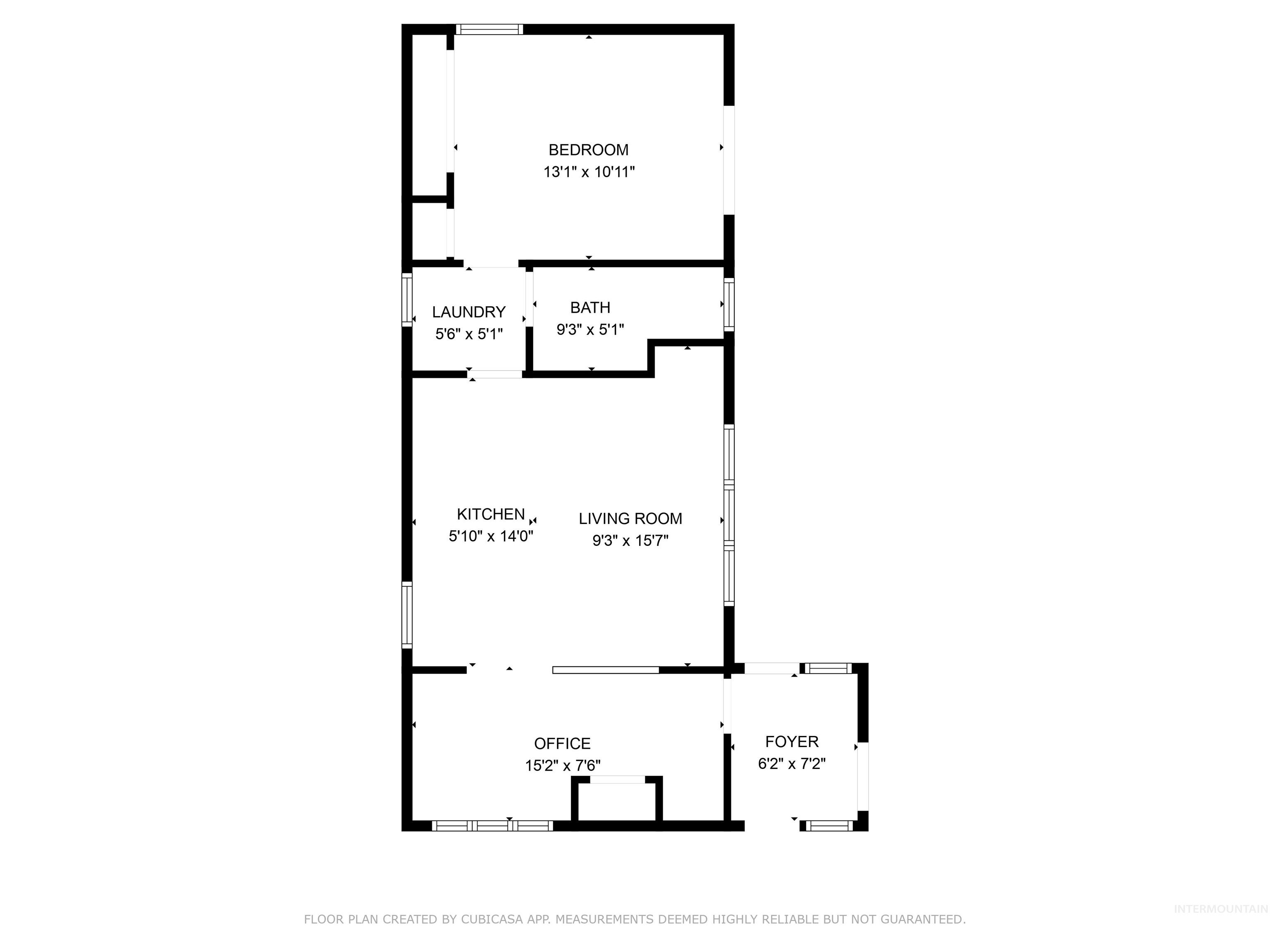 121 W South 3rd Street, Grangeville, Idaho 83530, 1 Bedroom, 1 Bathroom, Residential For Sale, Price $229,000, 98996250
