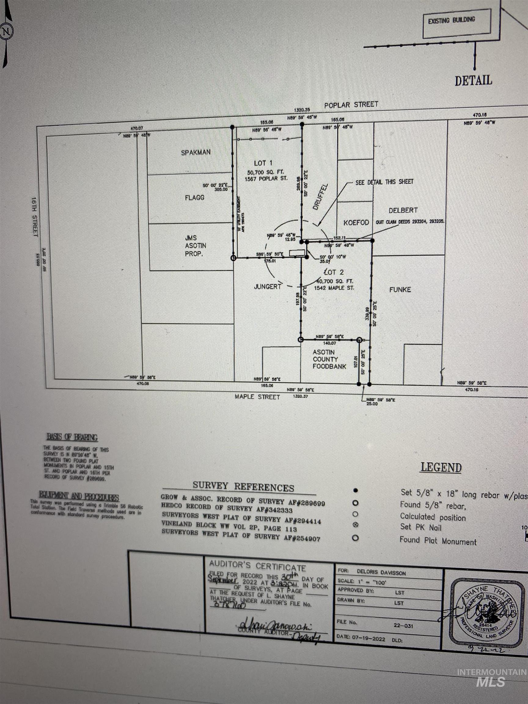 1542 Maple Street, Clarkston, Washington 99403, Land For Sale, Price $150,000, 98996258