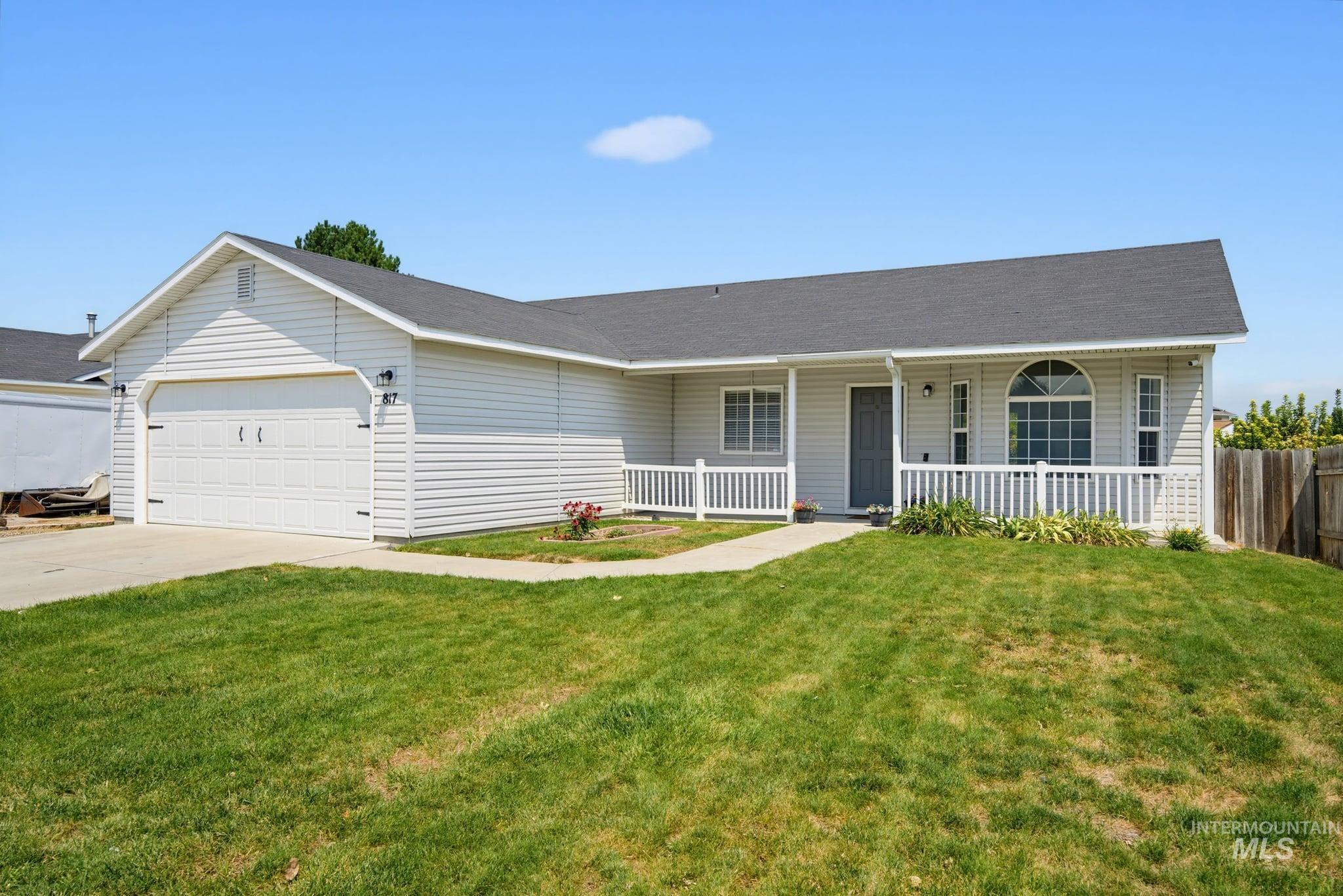 817 Settlers Dr, Caldwell, Idaho 83605, 3 Bedrooms, 2 Bathrooms, Residential For Sale, Price $348,000, 98996272