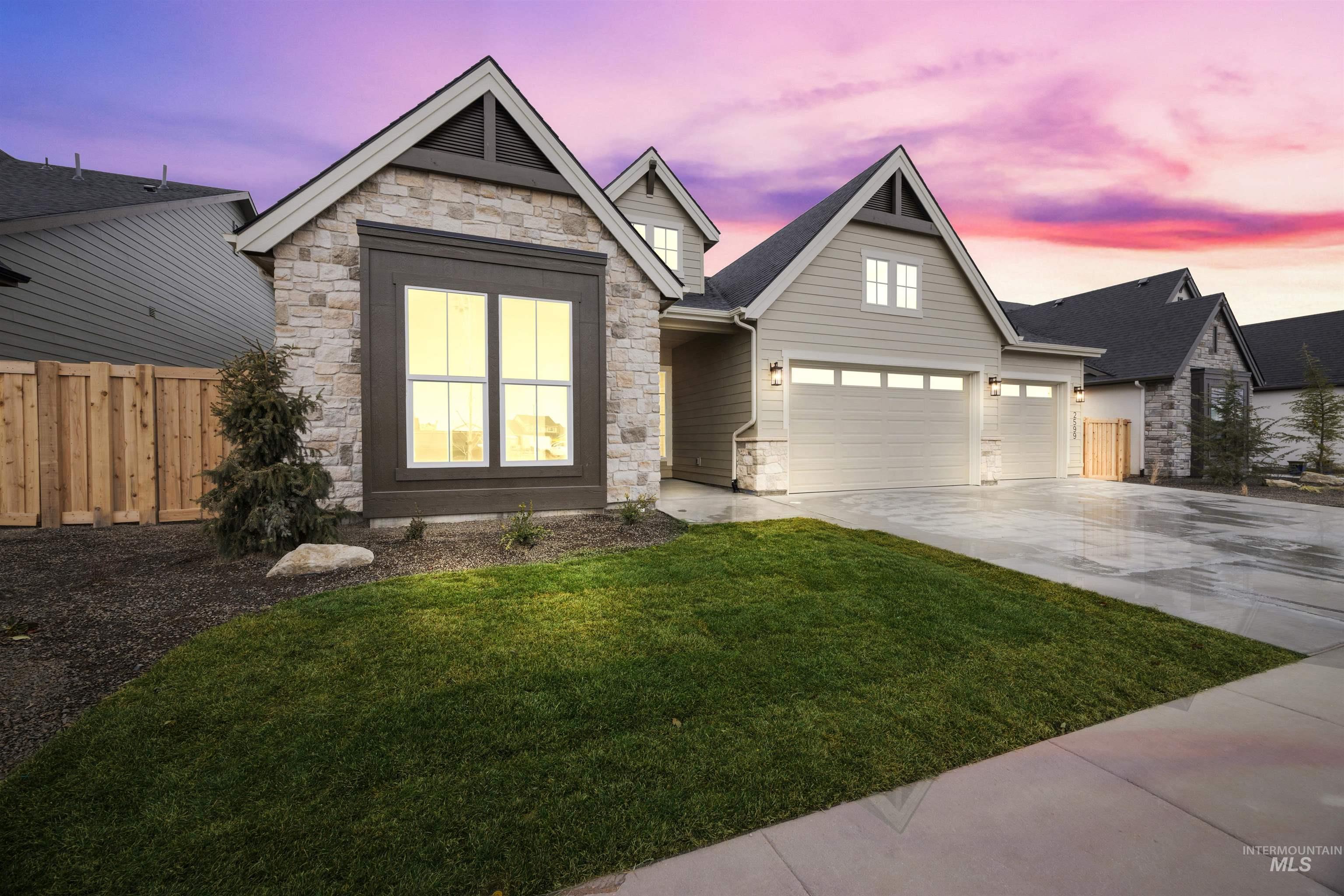 7094 S Cadence Ave, Meridian, Idaho 83642, 4 Bedrooms, 3.5 Bathrooms, Residential For Sale, Price $1,099,777, 98996290