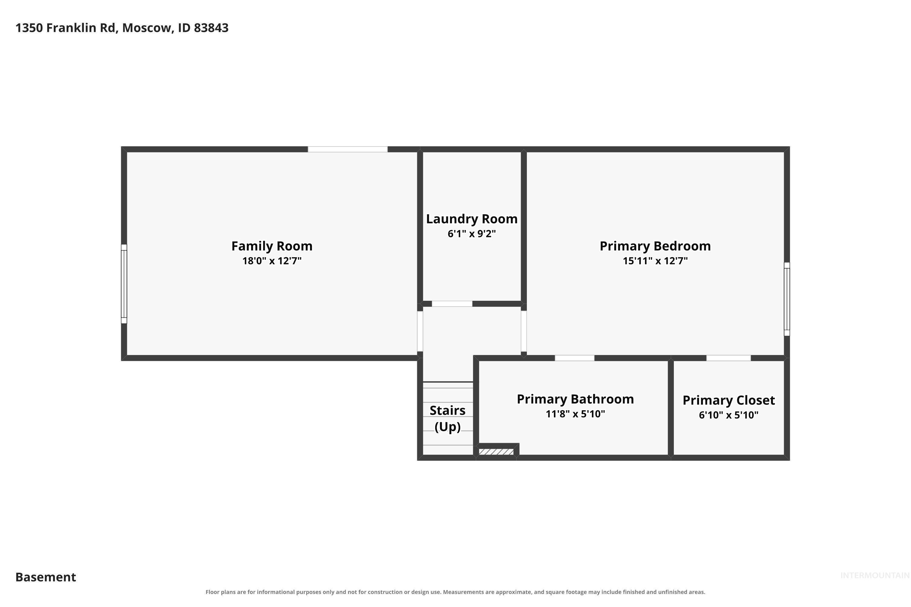1350 Franklin Road, Moscow, Idaho 83843, 4 Bedrooms, 2 Bathrooms, Residential For Sale, Price $505,000, 98996315
