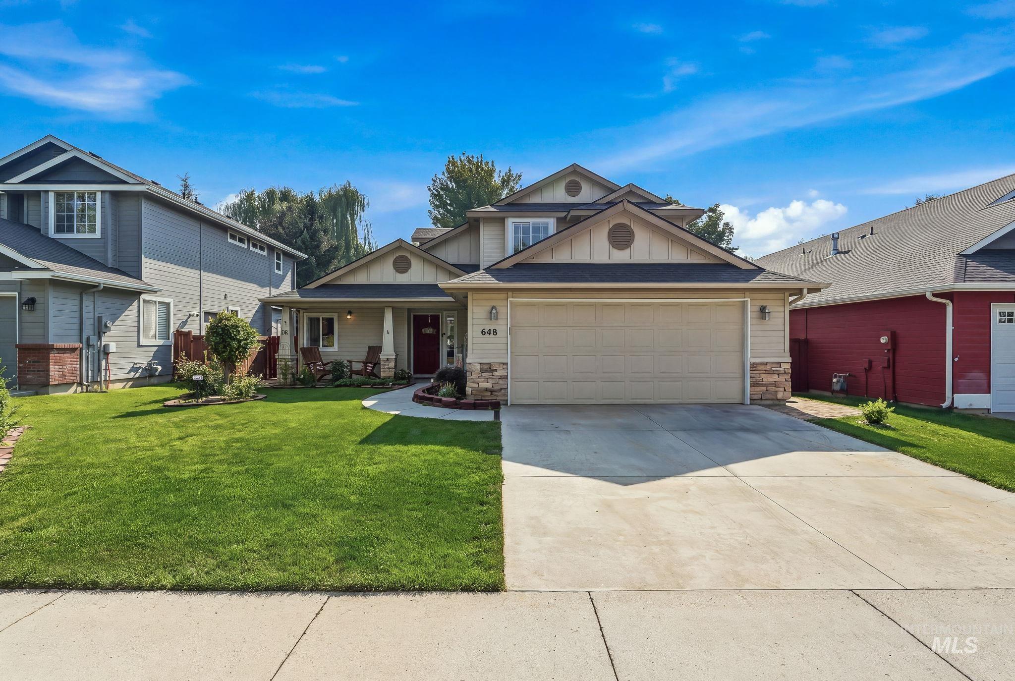 648 S Torino Ave, Meridian, Idaho 83642, 3 Bedrooms, 2.5 Bathrooms, Residential For Sale, Price $499,900,MLS 98996340