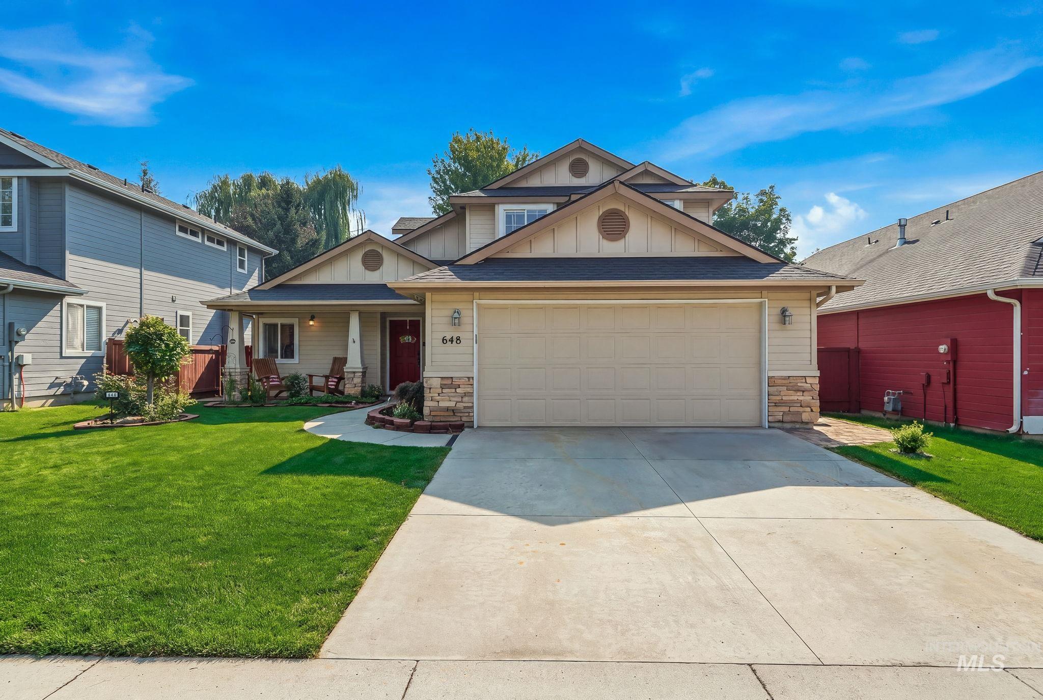 648 S Torino Ave, Meridian, Idaho 83642, 3 Bedrooms, 2.5 Bathrooms, Residential For Sale, Price $499,900,MLS 98996340