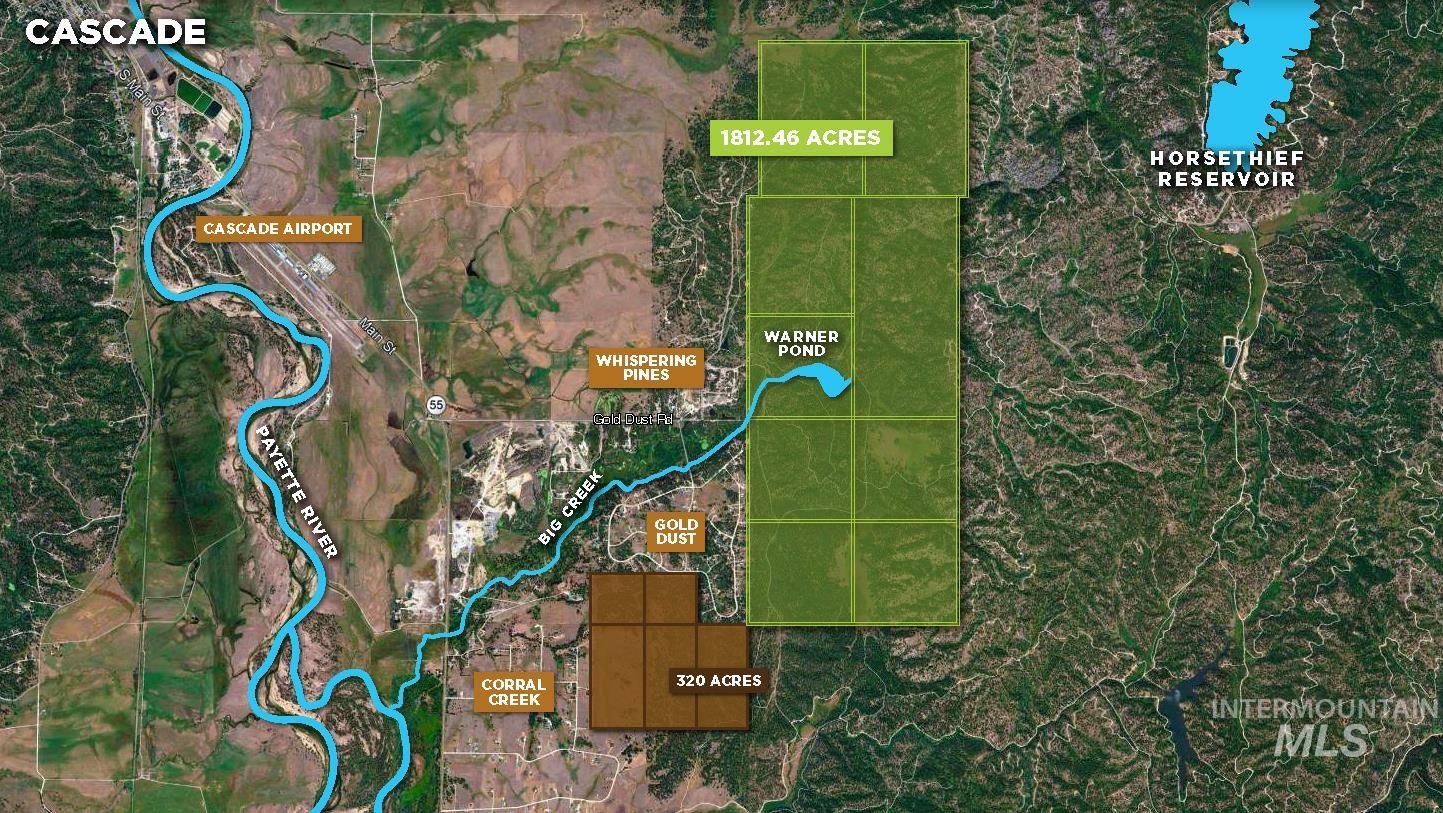 &plusmn;1812 Acres Big Creek Meadows Ranch, Cascade, Idaho 83611, Land For Sale, Price $9,995,000,MLS 98996366