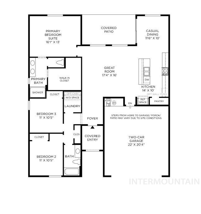 8257 S Diamond River Ave, Meridian, Idaho 83634, 3 Bedrooms, 2 Bathrooms, Residential For Sale, Price $420,995,MLS 98996377