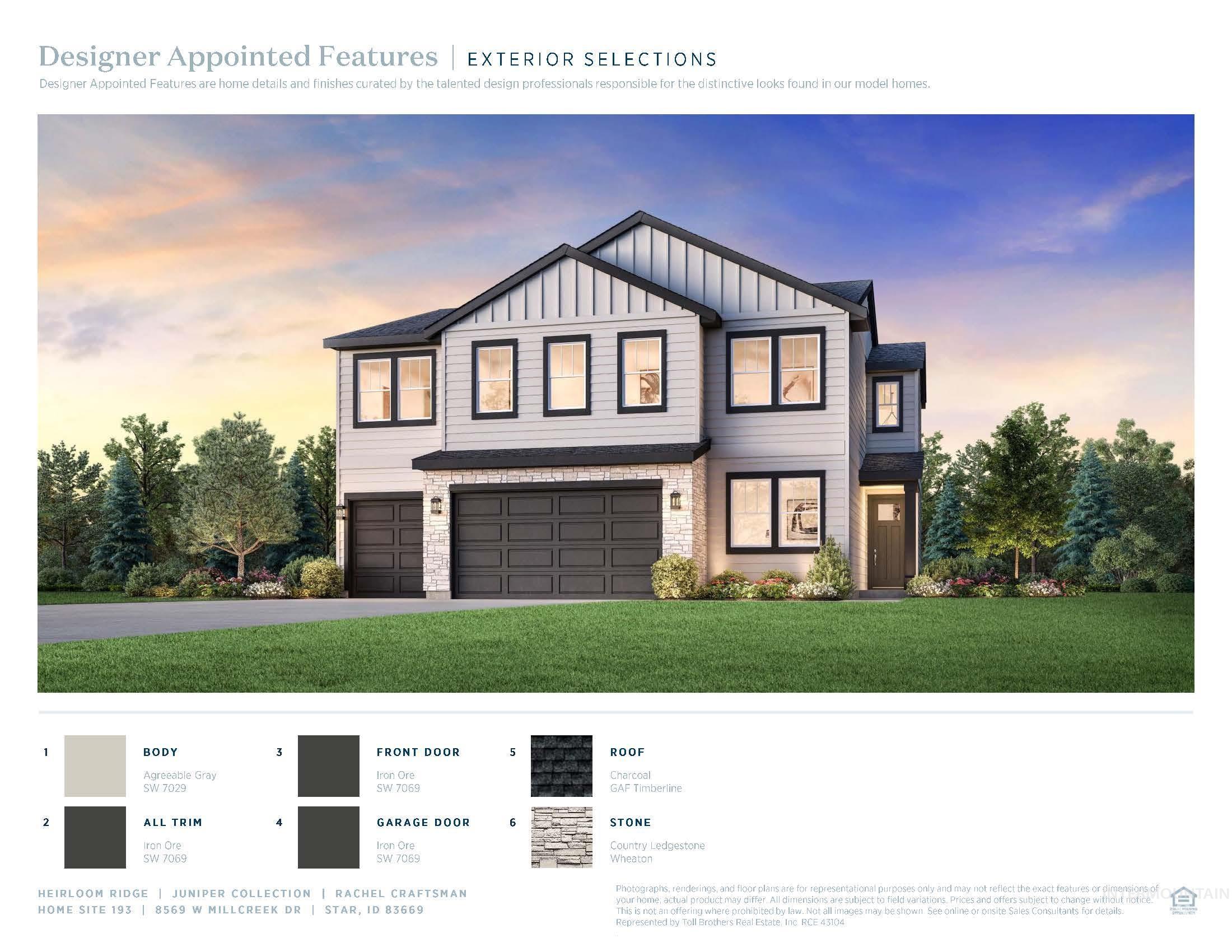 8569 W Millcreek Dr, Star, Idaho 83669, 4 Bedrooms, 3.5 Bathrooms, Residential For Sale, Price $654,000,MLS 98996404