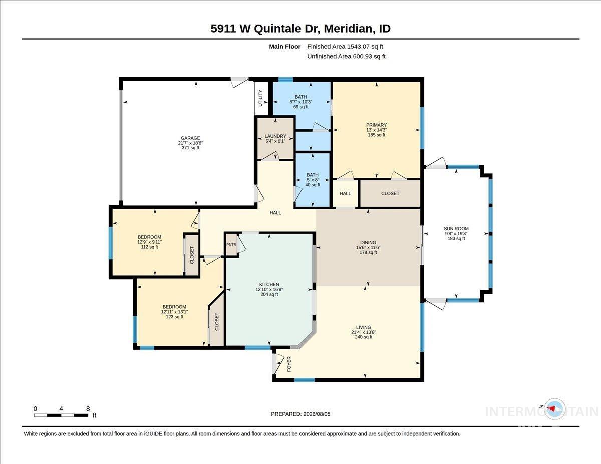 5911 W Quintale Dr, Meridian, Idaho 83646, 3 Bedrooms, 2 Bathrooms, Residential For Sale, Price $470,000,MLS 98996426