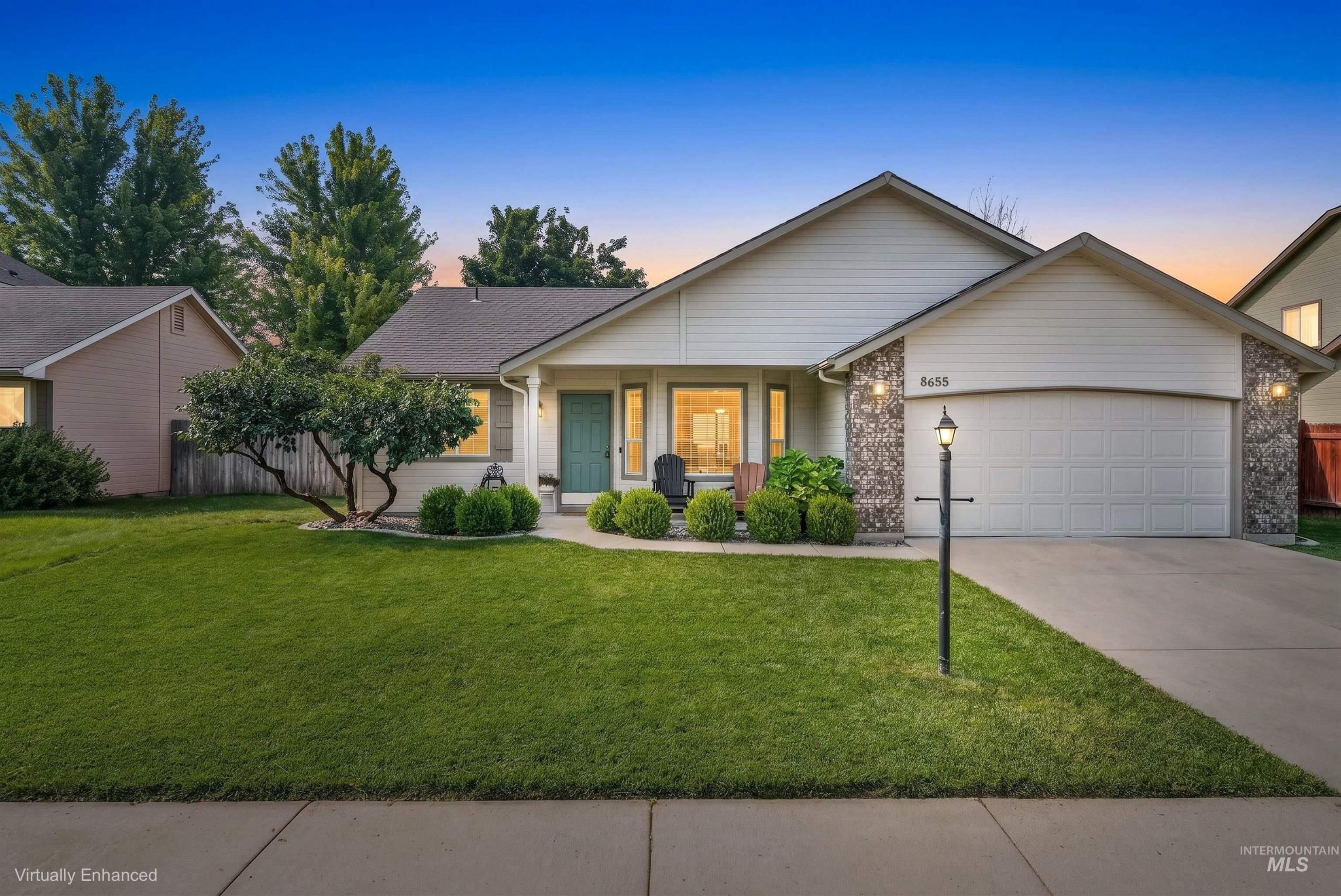 8655 W Dulcimer St., Boise, Idaho 83709, 3 Bedrooms, 2 Bathrooms, Residential For Sale, Price $424,999, 98996428