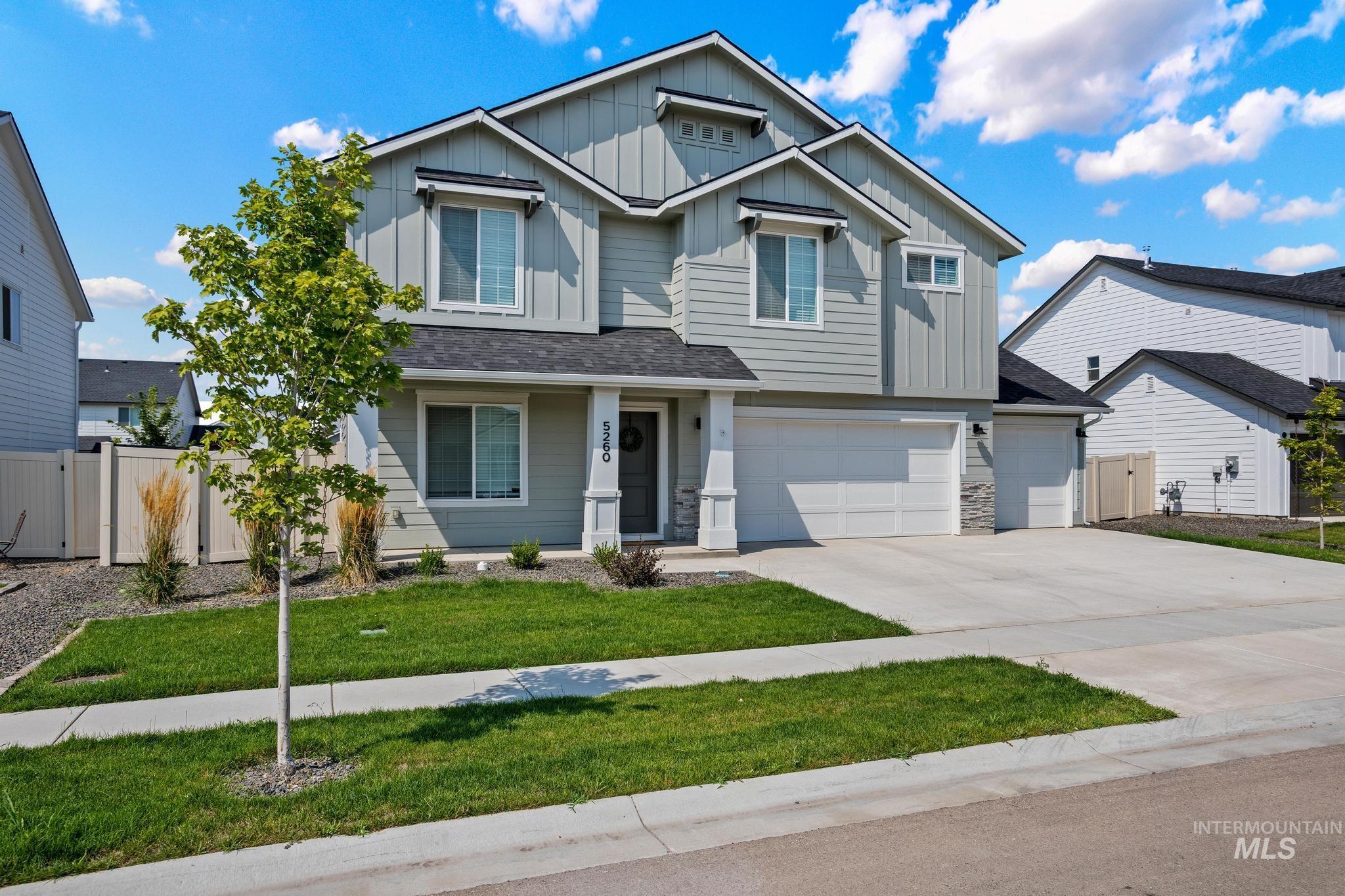 5260 E Burnte Peak St., Nampa, Idaho 83687, 5 Bedrooms, 3 Bathrooms, Residential For Sale, Price $549,990, 98996452
