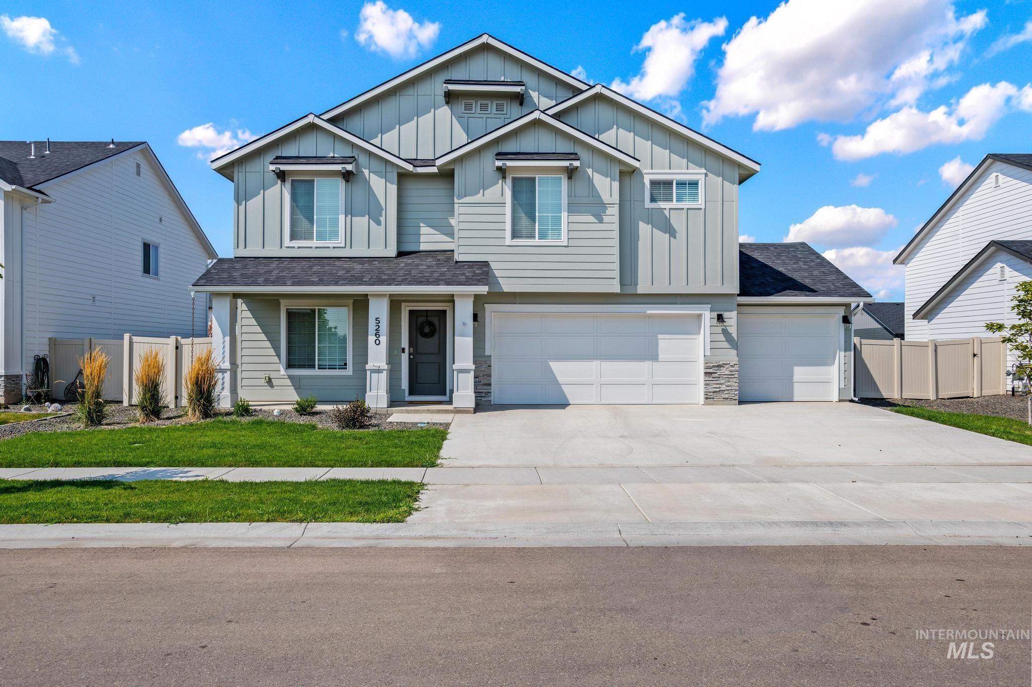 5260 E Burnte Peak St., Nampa, Idaho 83687, 5 Bedrooms, 3 Bathrooms, Residential For Sale, Price $549,990,MLS 98996452