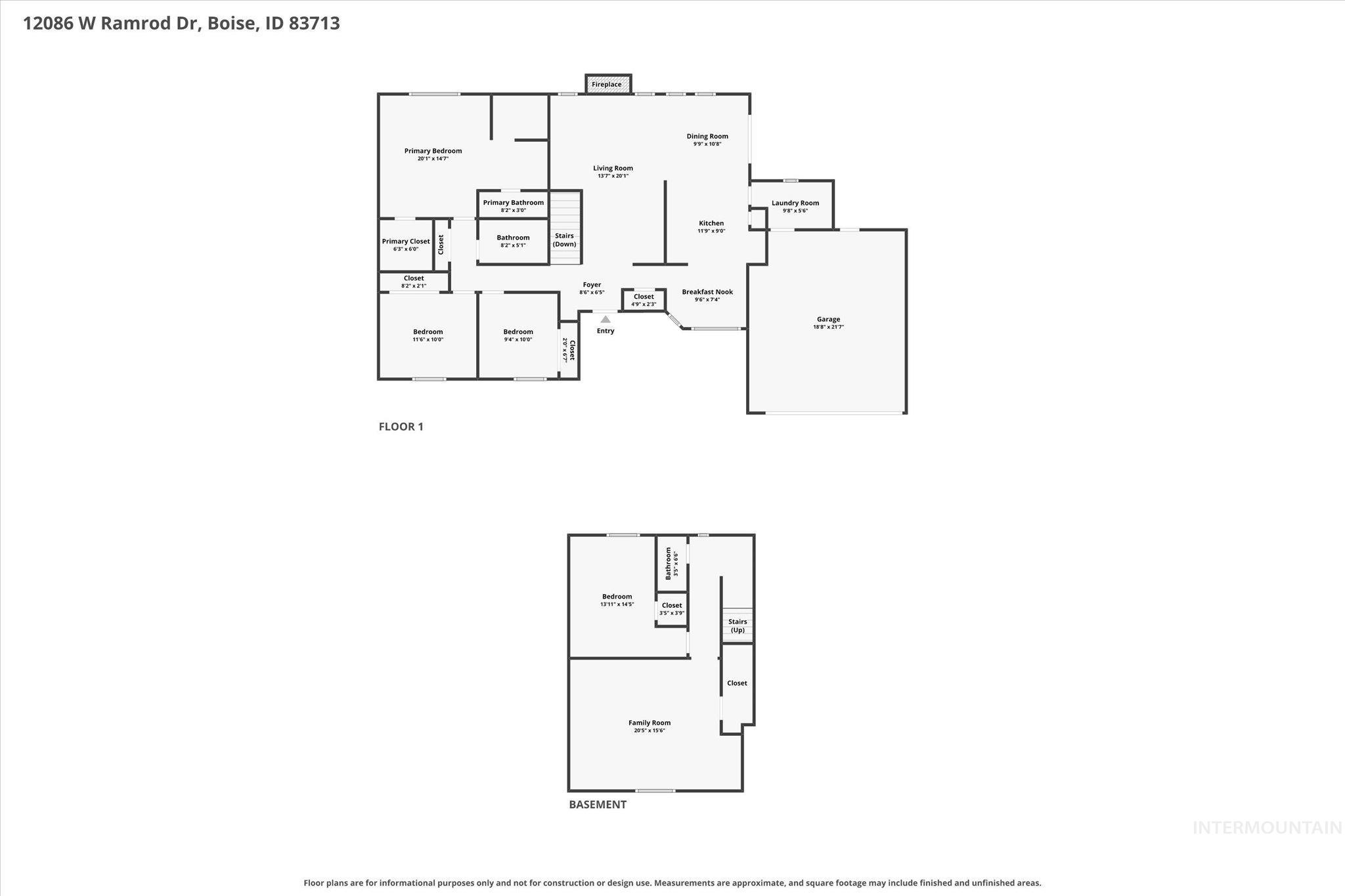 12086 W Ramrod Dr, Boise, Idaho 83713, 4 Bedrooms, 2.5 Bathrooms, Residential For Sale, Price $500,000,MLS 98996460