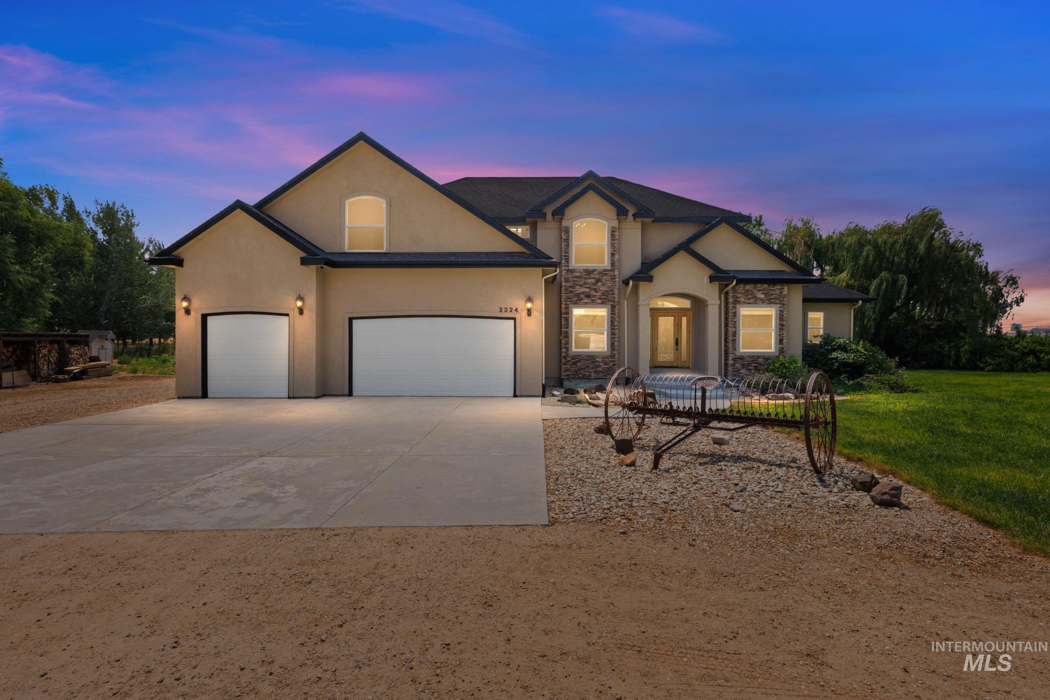 2324 S kaesemeyer Lane, Kuna, Idaho 83634, 4 Bedrooms, 2.5 Bathrooms, Residential For Sale, Price $1,499,900,MLS 98996472