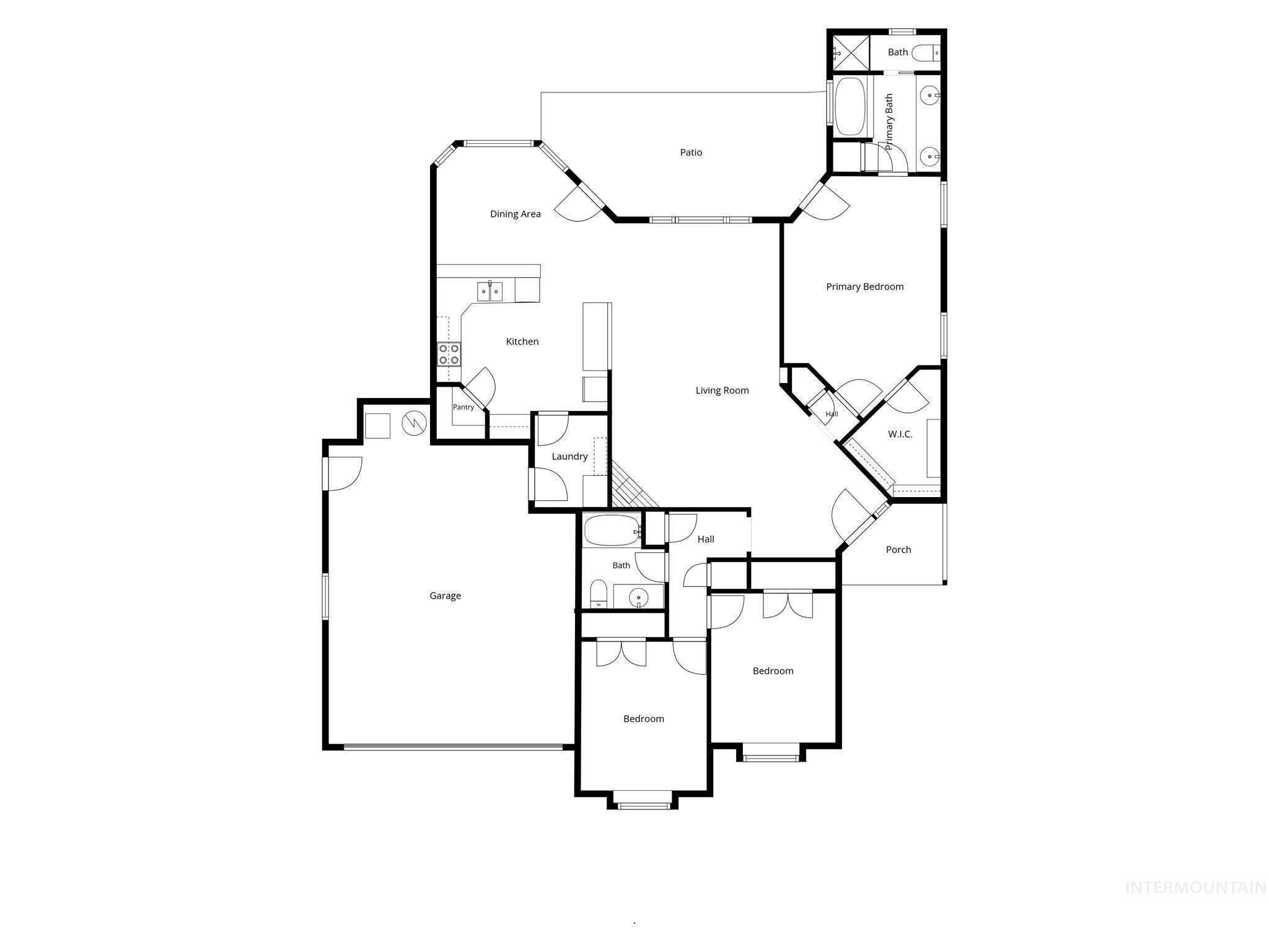 6270 N Sparkford Way, Boise, Idaho 83713, 3 Bedrooms, 2 Bathrooms, Residential For Sale, Price $489,900,MLS 98996597