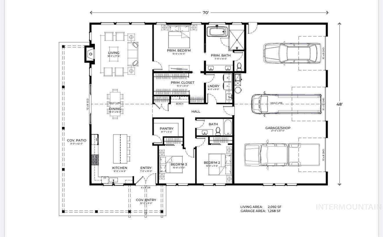 Lot 16 Fairway Drive, Council, Idaho 83612, 3 Bedrooms, 2 Bathrooms, Residential For Sale, Price $599,000,MLS 98996627